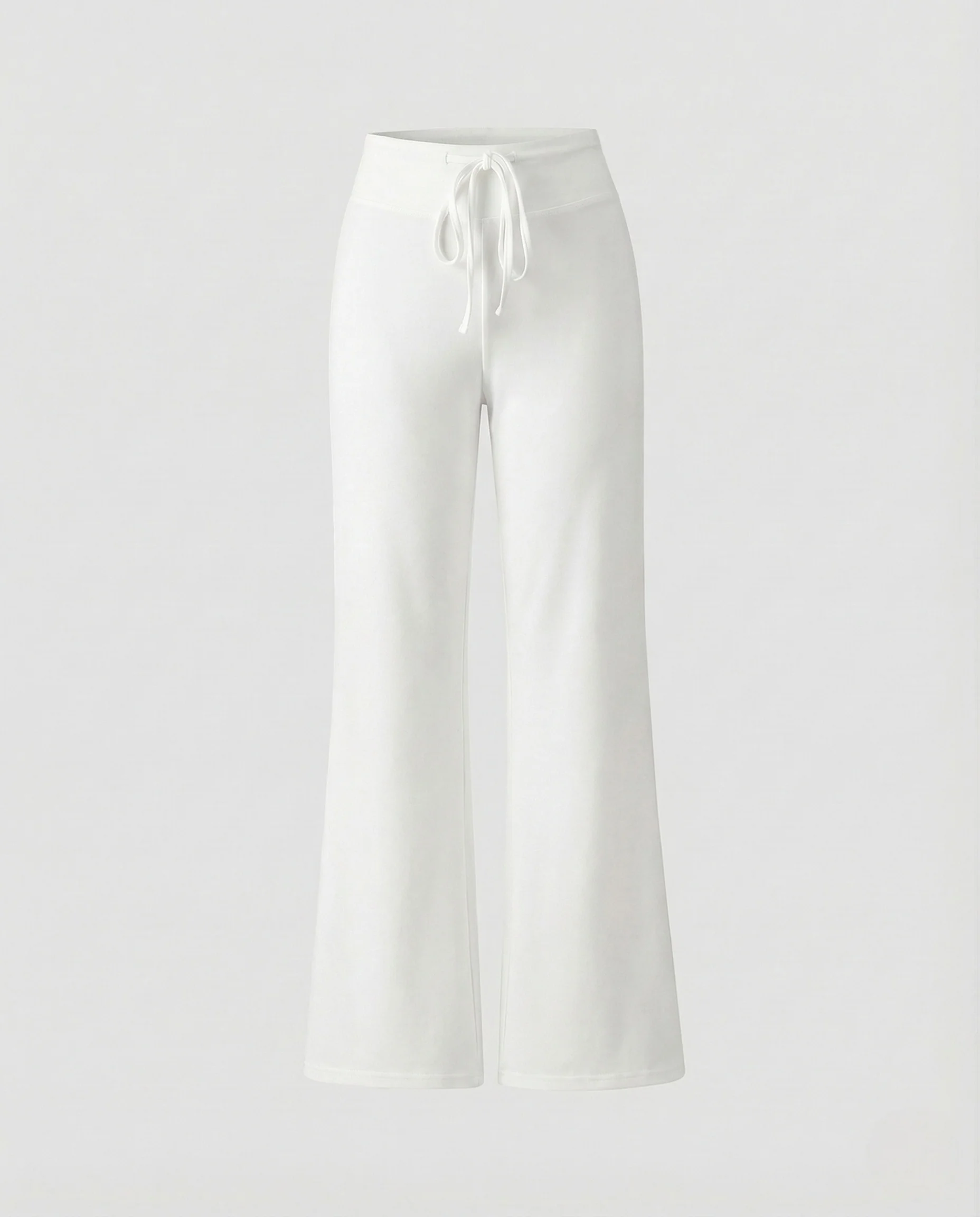 Damen Palazzo Strickhose High Waist mit Weitem Bein - Image 7