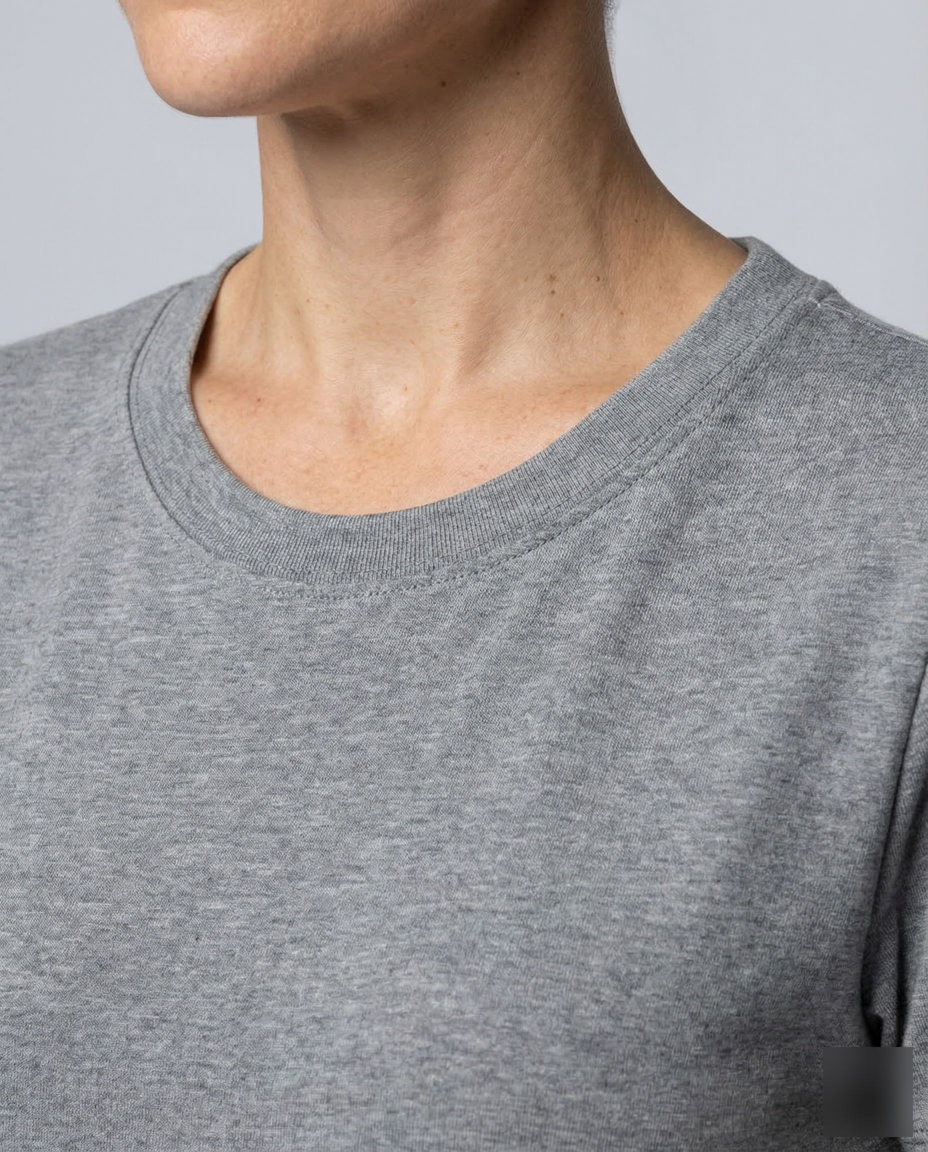 Damen Hochgeschlossenes Jersey Midikleid - Image 3