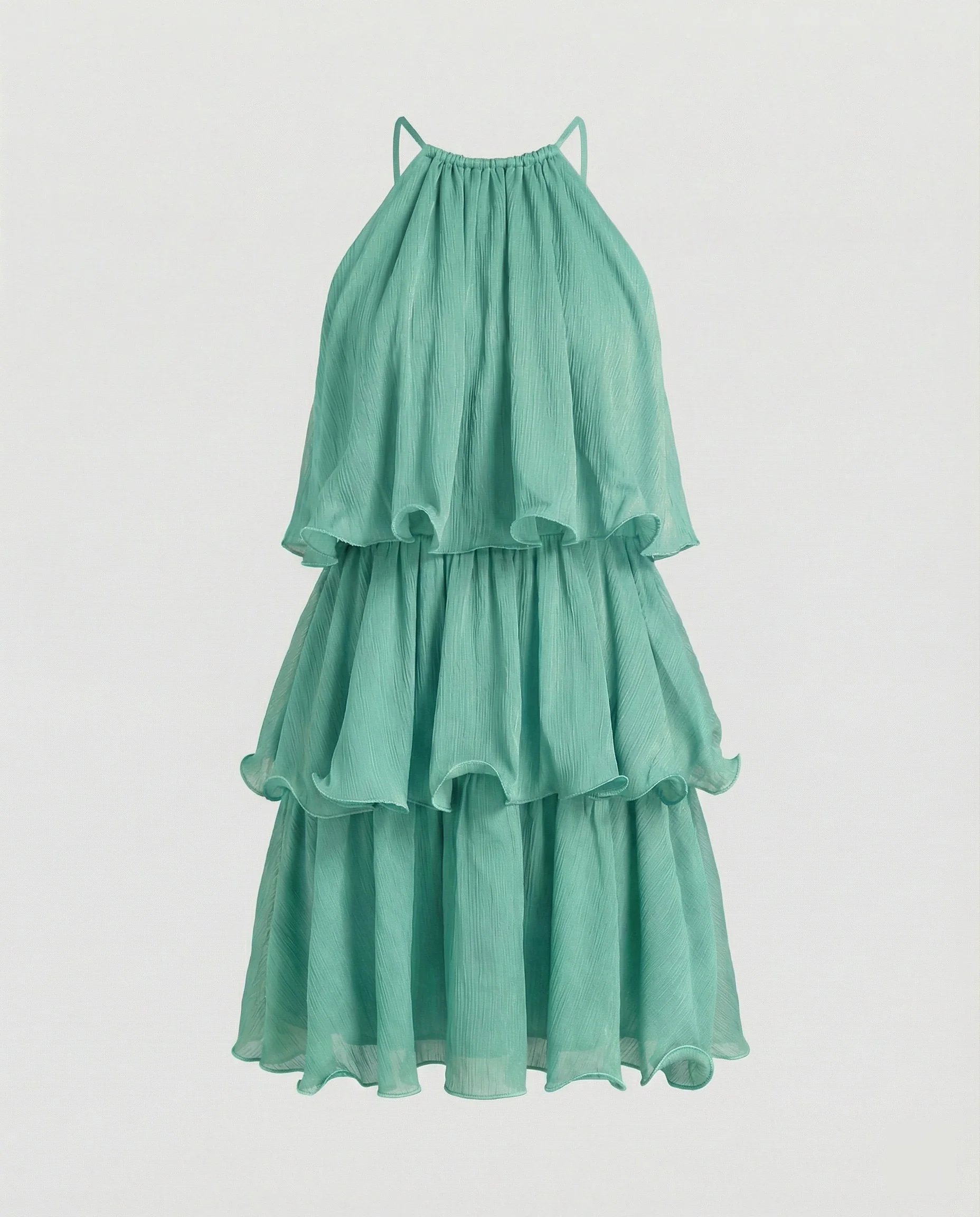 Damen Freizeitkleid Mini hochgeschlossen - Image 7