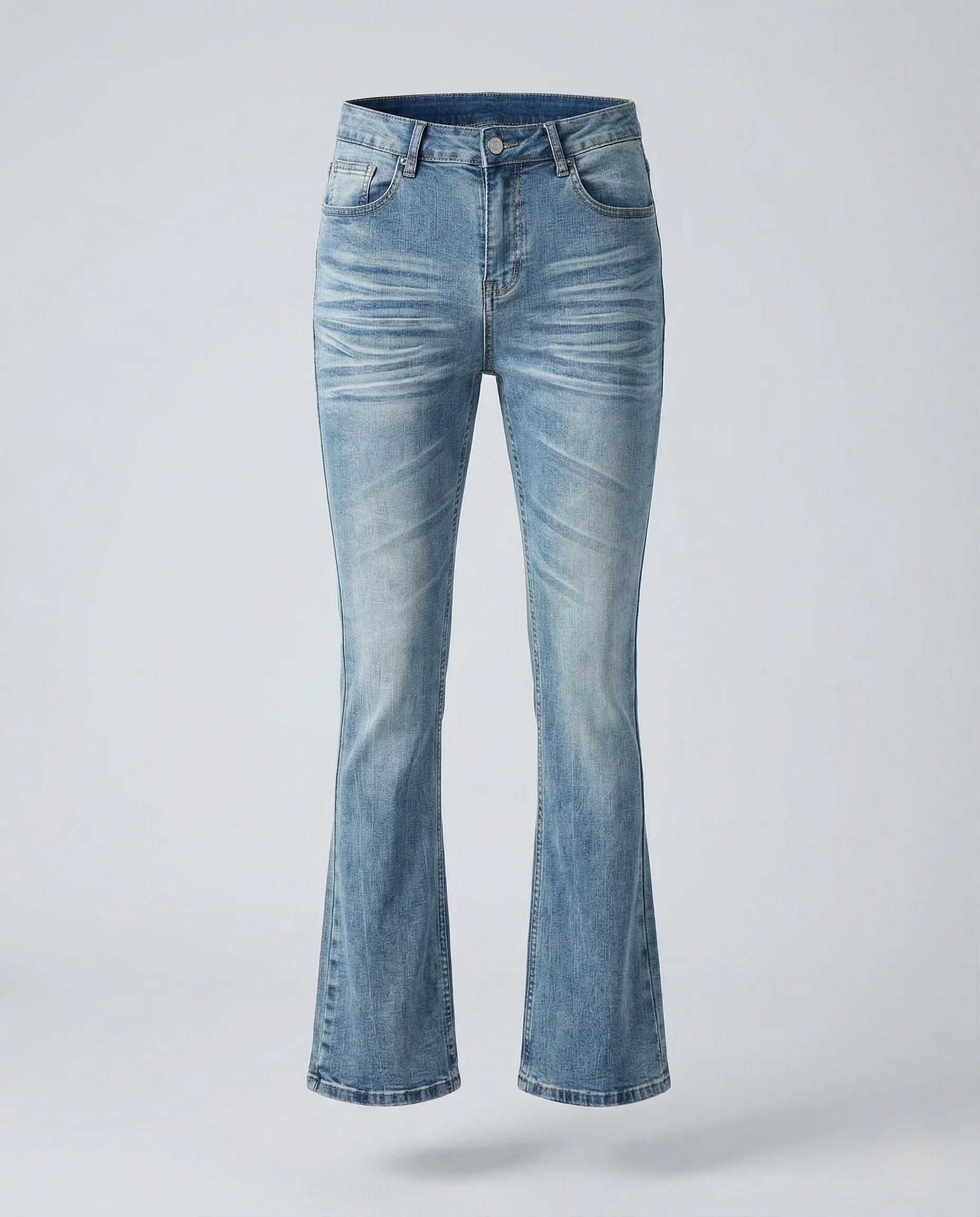 Damen Bootcut Jeans High Waist mit Stretch - Image 5