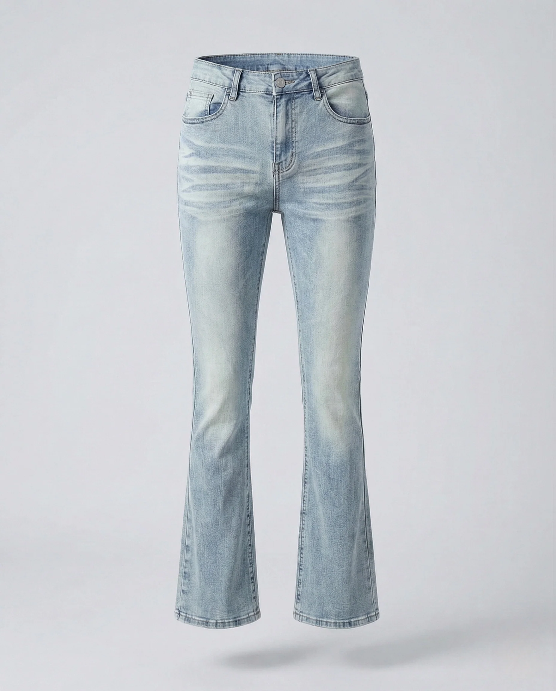 Damen Bootcut Jeans High Waist mit Stretch - Image 7