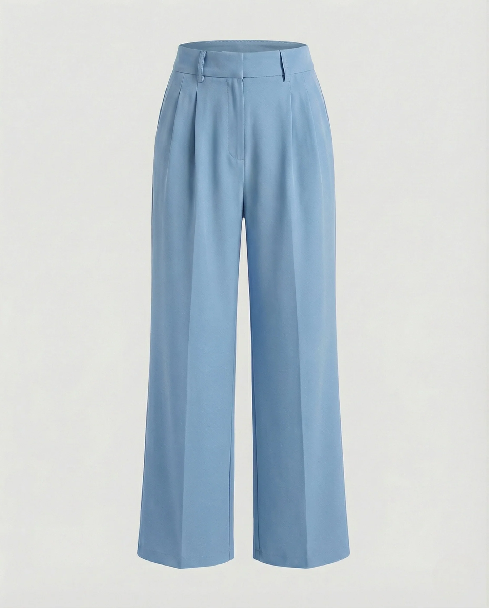 Freizeitkleidung Damen Bundfaltenhose Weit - Image 6