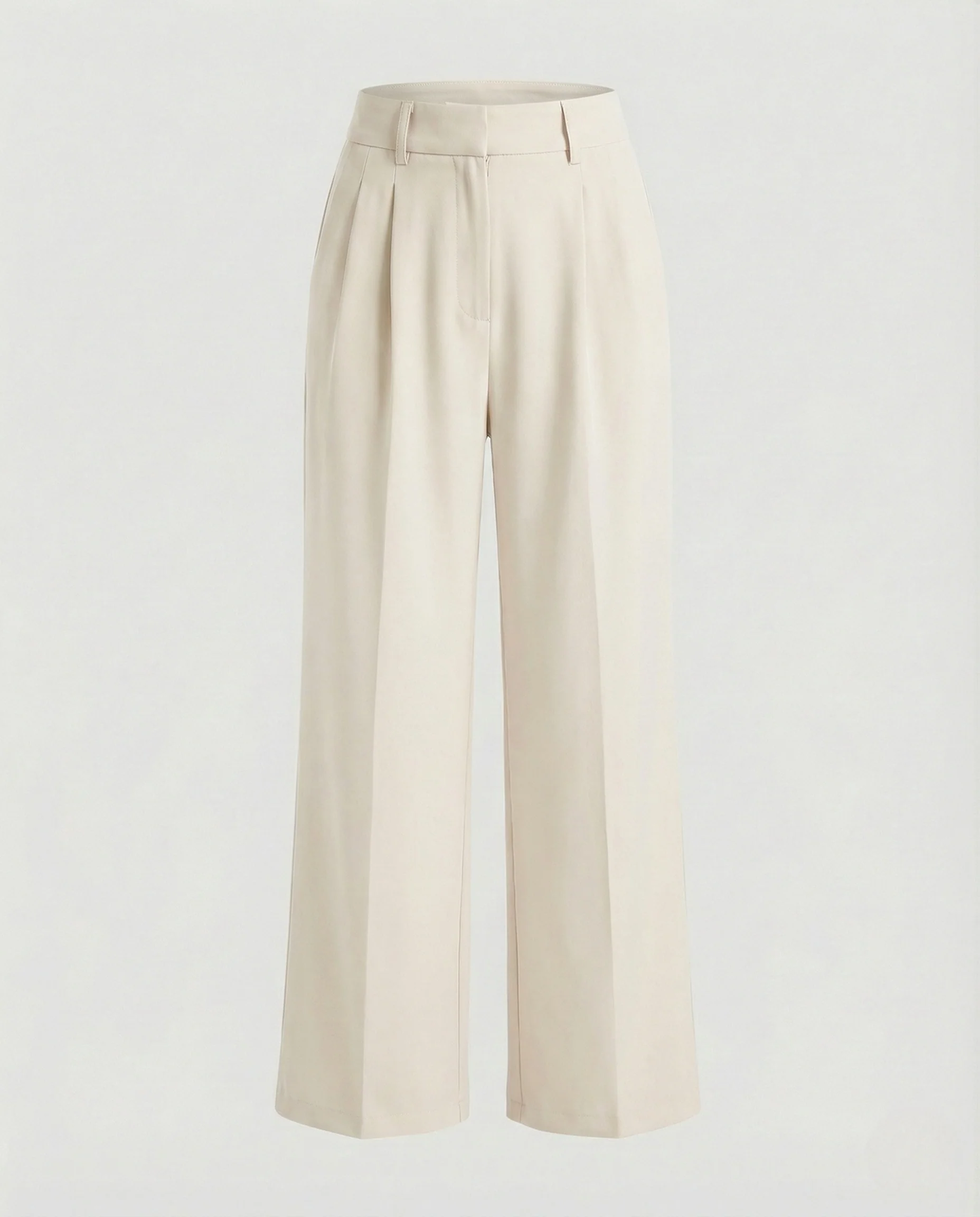 Freizeitkleidung Damen Bundfaltenhose Weit - Image 8