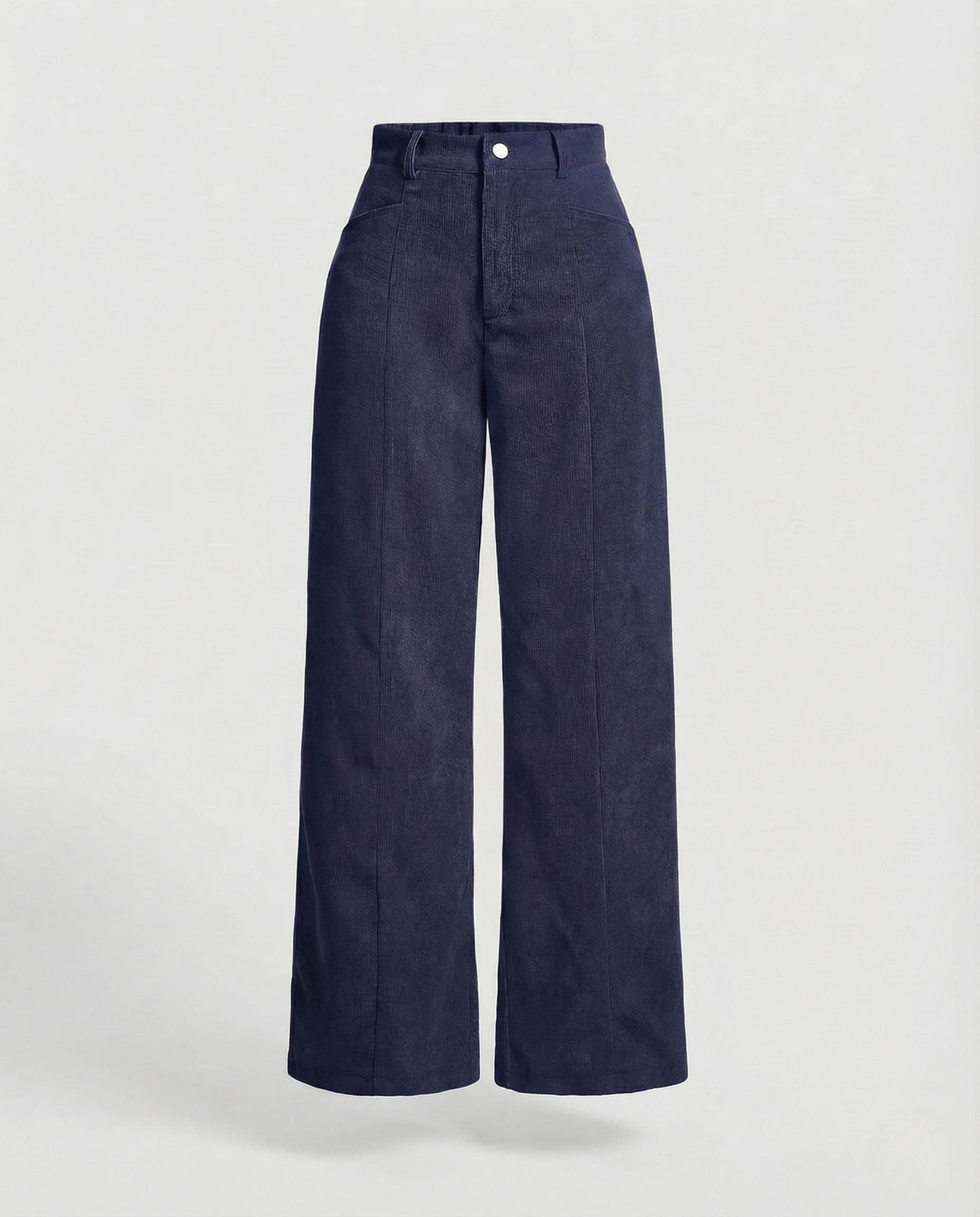 Damen Cordhose Bügelfalte Weit - Image 11