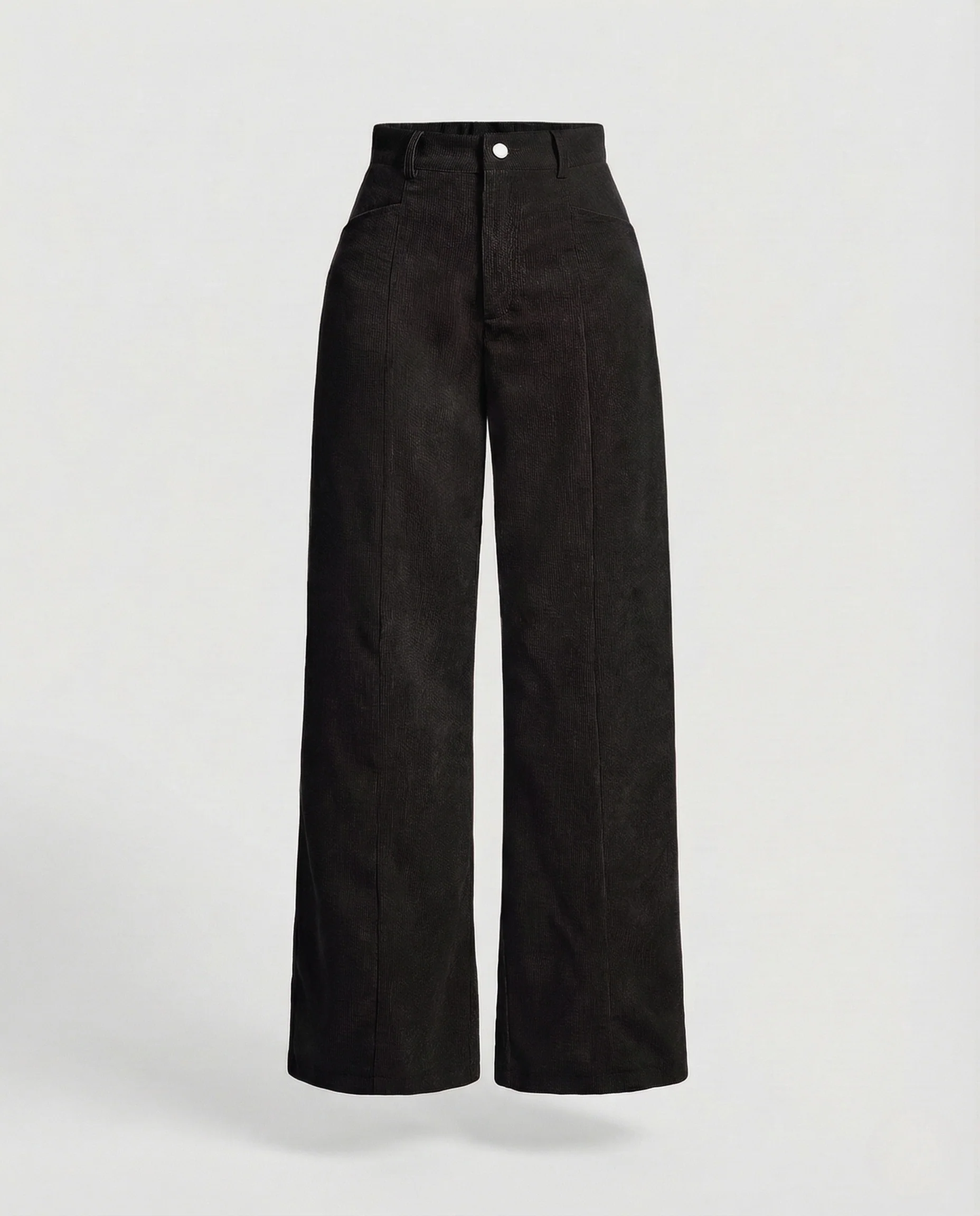 Damen Cordhose Bügelfalte Weit - Image 13
