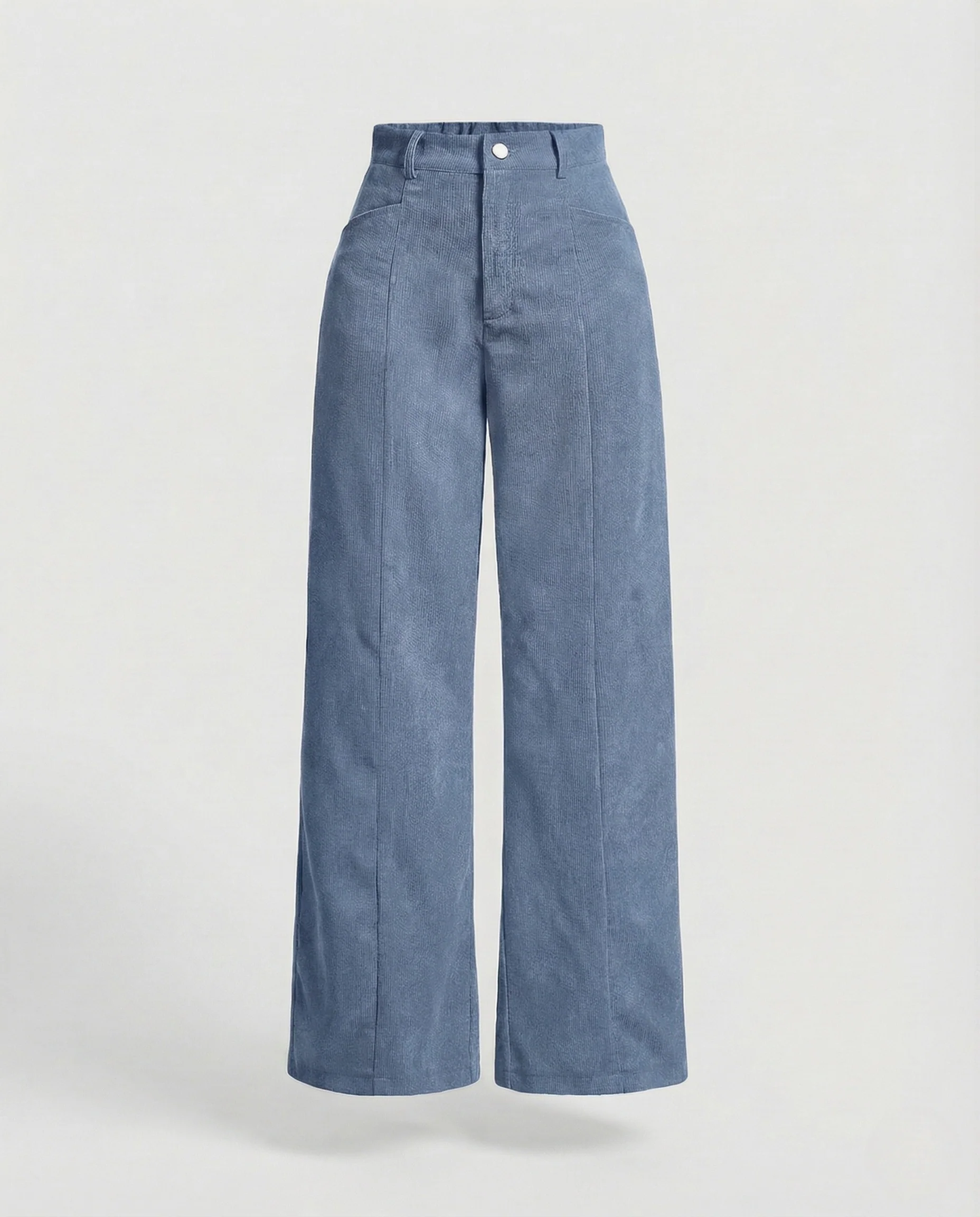 Damen Cordhose Bügelfalte Weit - Image 14