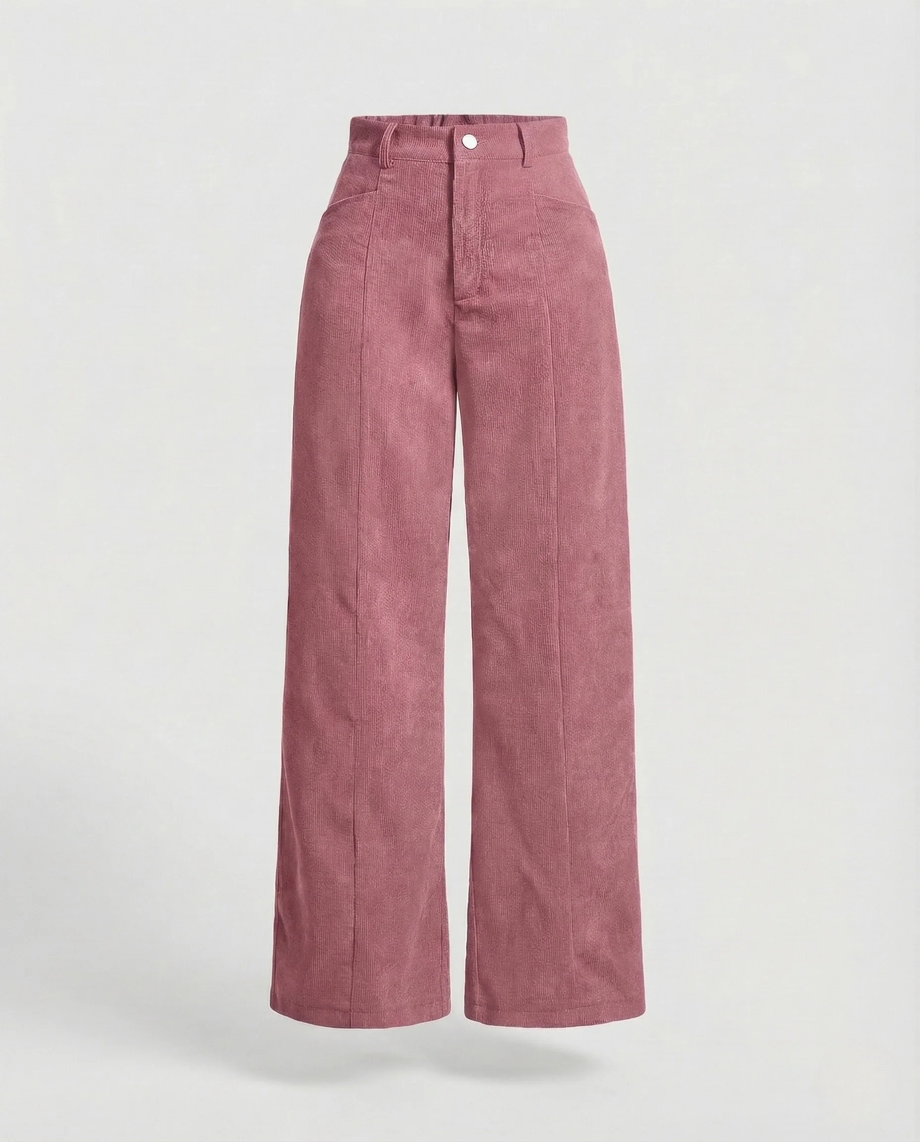 Damen Cordhose Bügelfalte Weit - Image 15