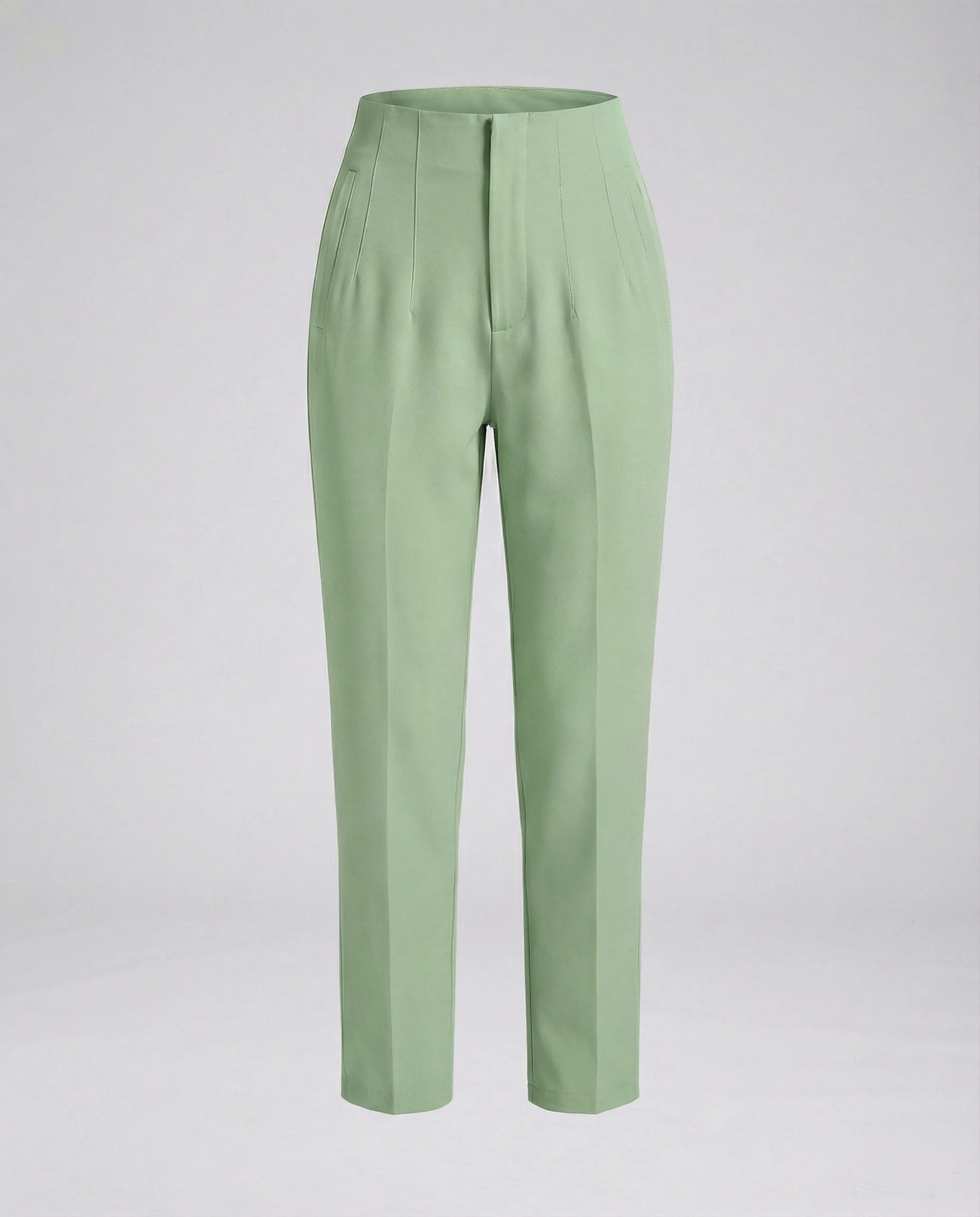 Freizeitkleidung Damen Anzughose High Waist - Image 6