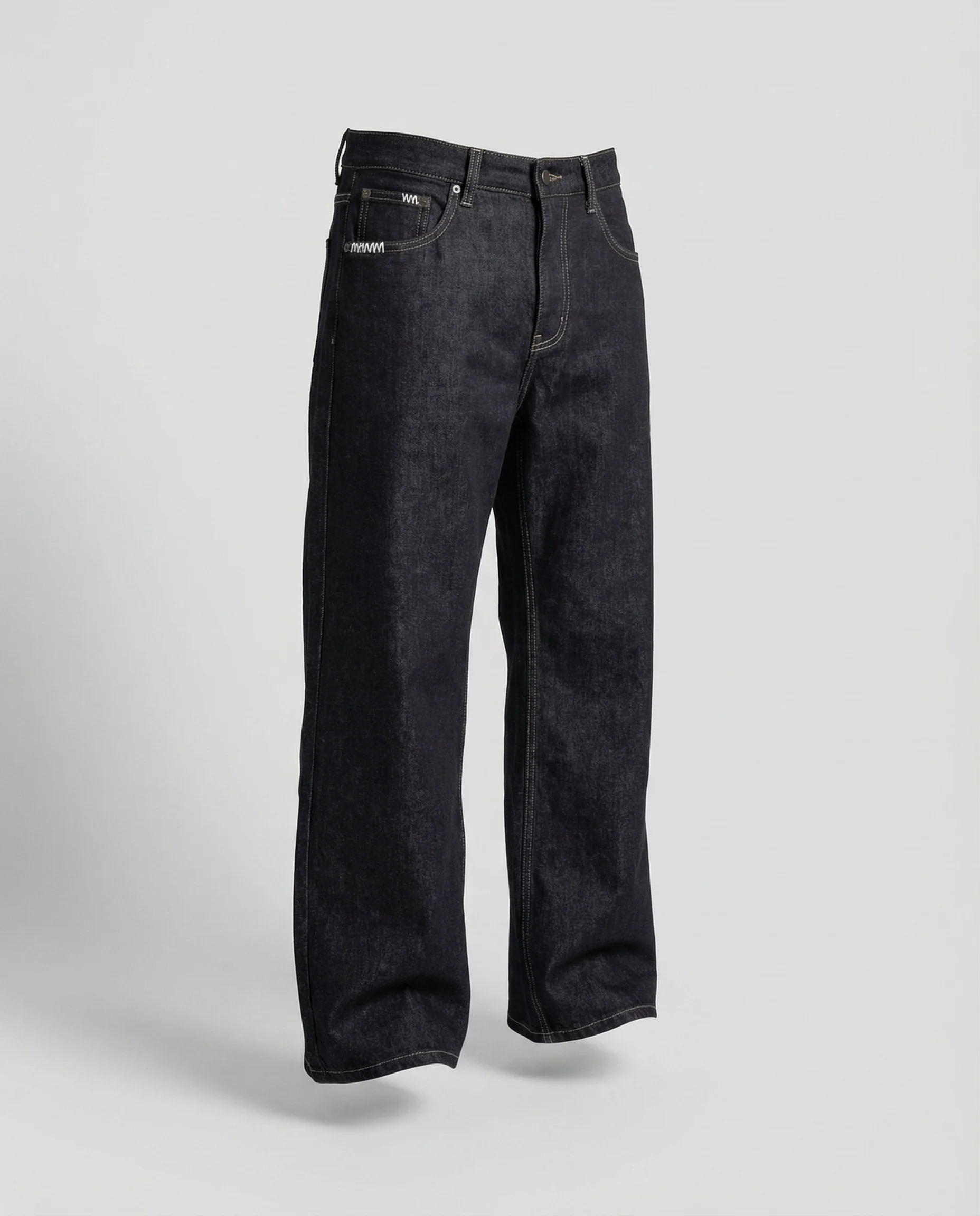 Damen High Waist Jeans Gerade Komfort Fit - Image 5