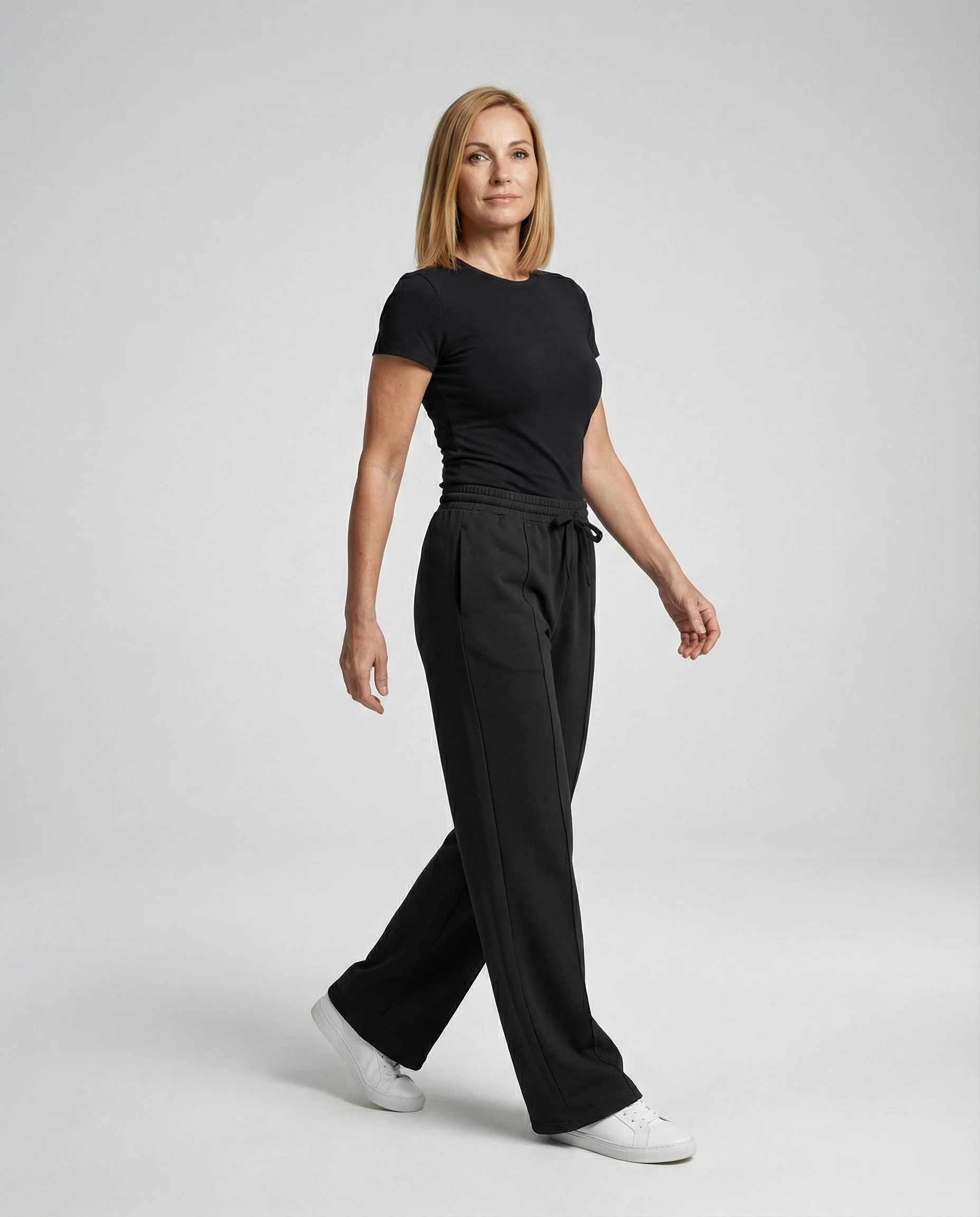 Damen Jogginganzug Hose High Waist - Image 2