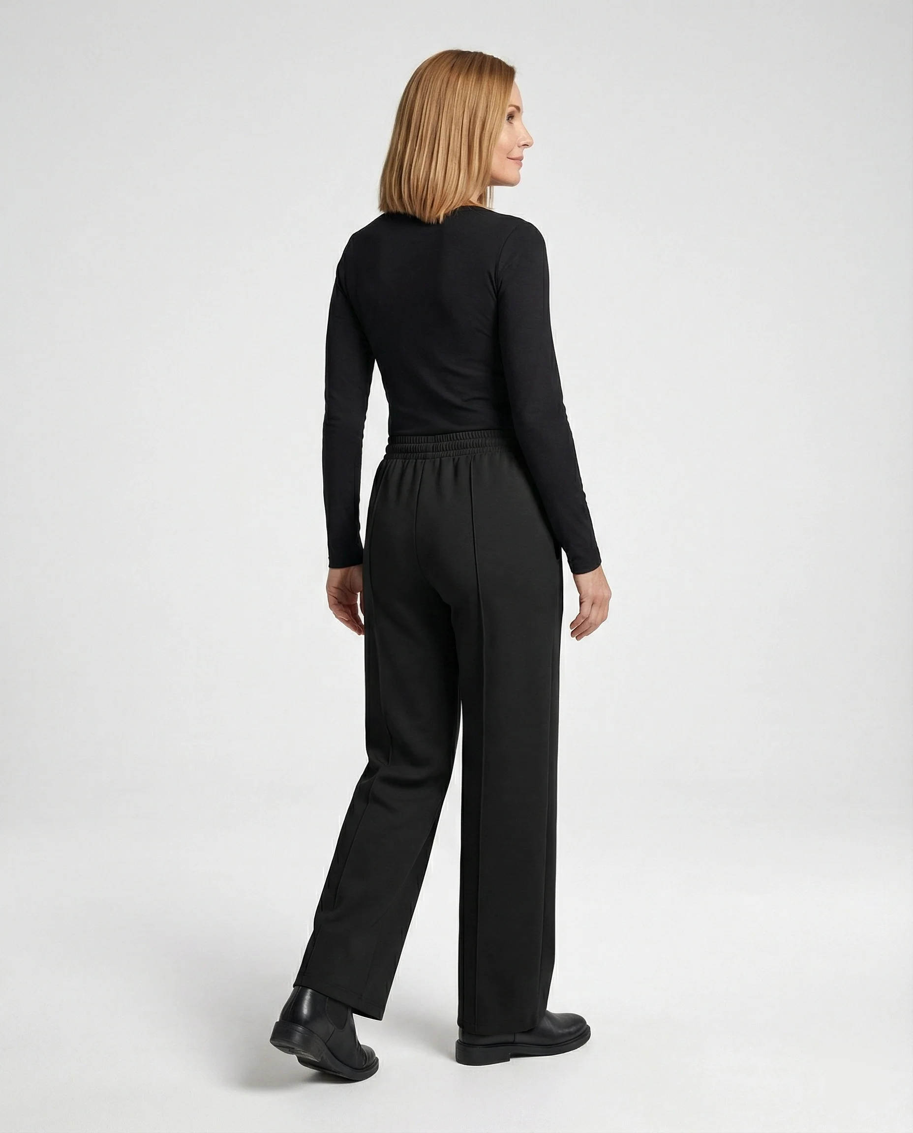Damen Jogginganzug Hose High Waist - Image 3