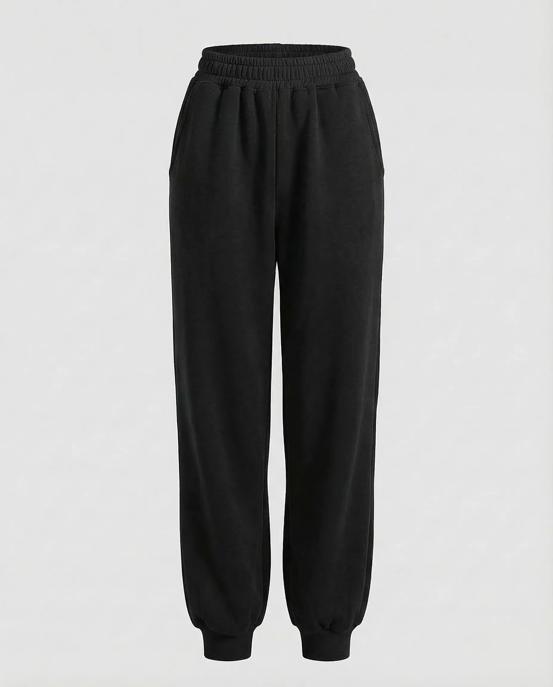 Damen Jogginghose High Waist Bundfalten - Image 15