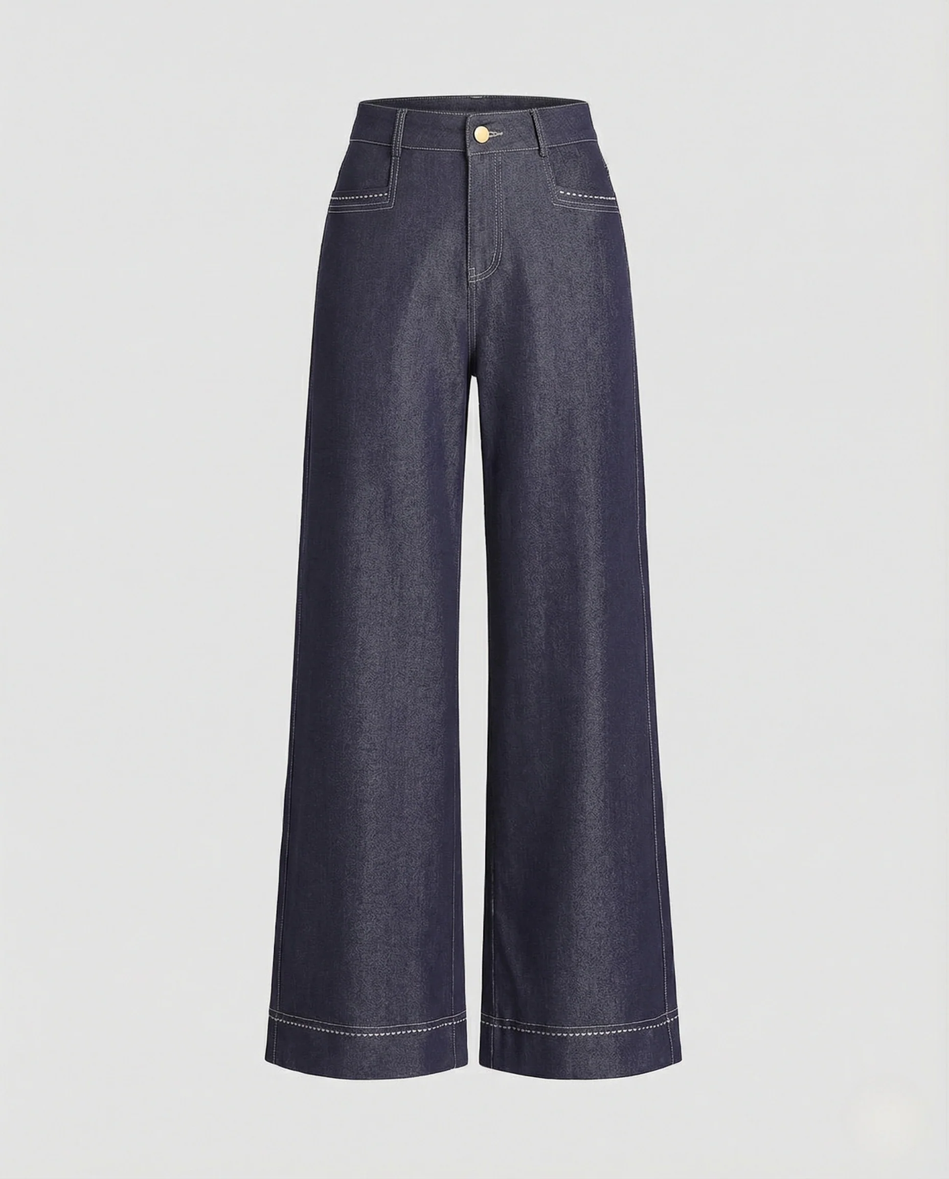 Damen Palazzo Jeans High Waist - Image 5