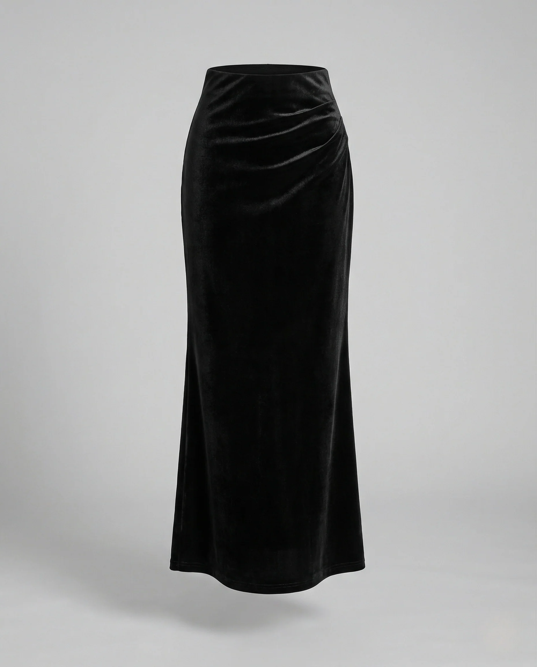 Damen Samt Palazzohose Gefüttert - Image 5