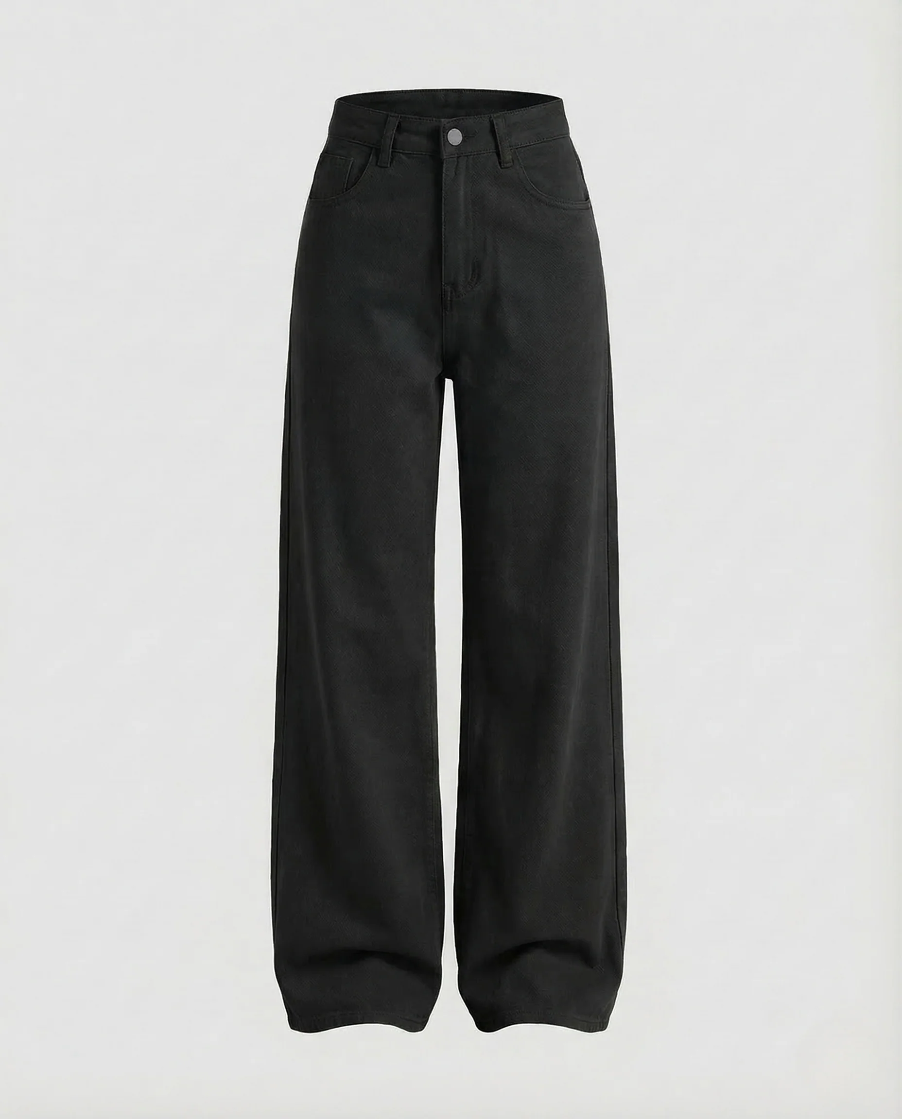 Damen Chinohose High Waist Weit - Image 9
