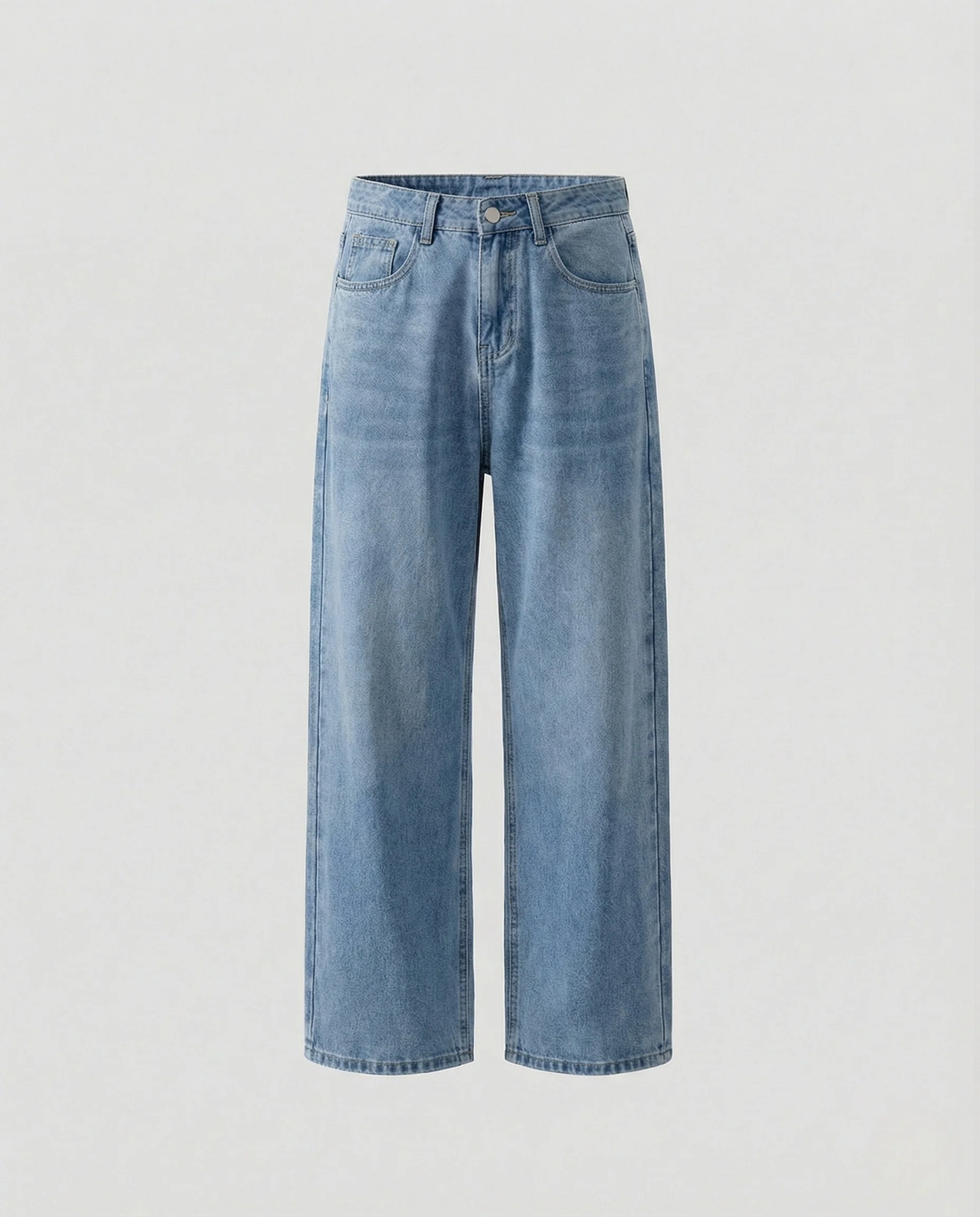 Damen Palazzo Jeans High Waist - Image 8