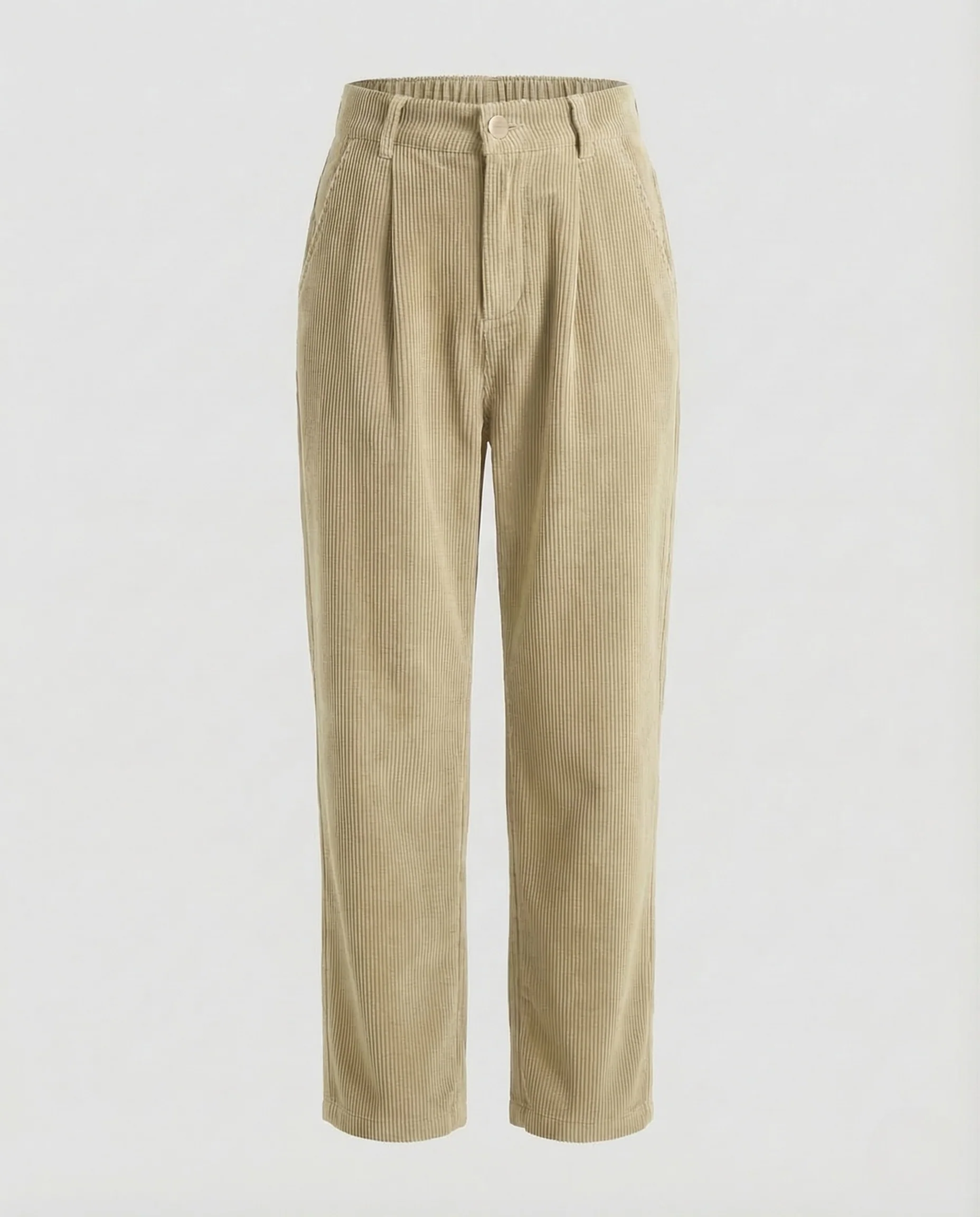 Damen Cordhose High Waist Bundfalten - Image 8
