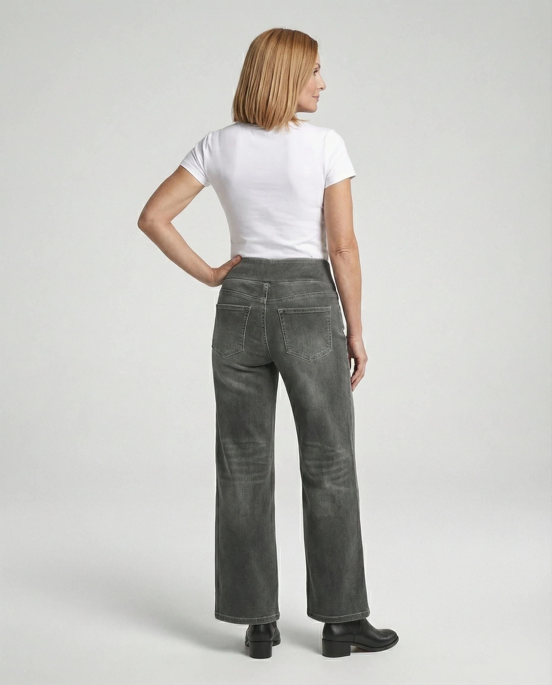 Damen Flared Jeans Damen High Waist - Image 5