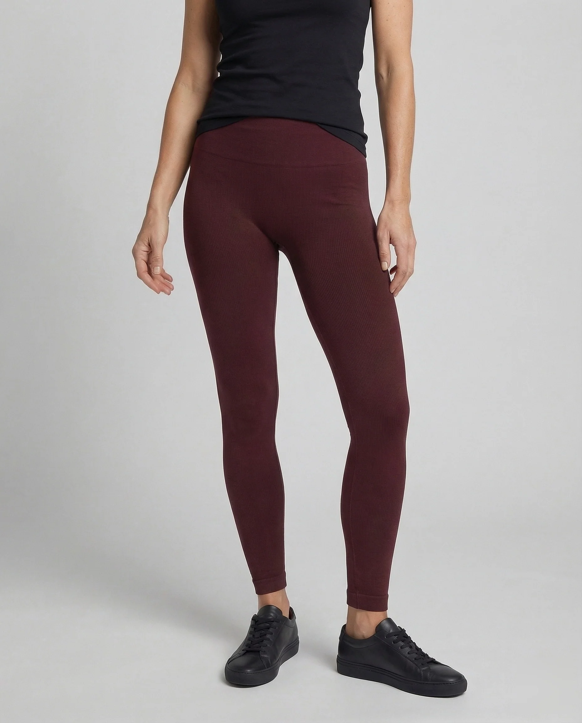 Damen Sportleggings Nahtlos Kompression - Image 2
