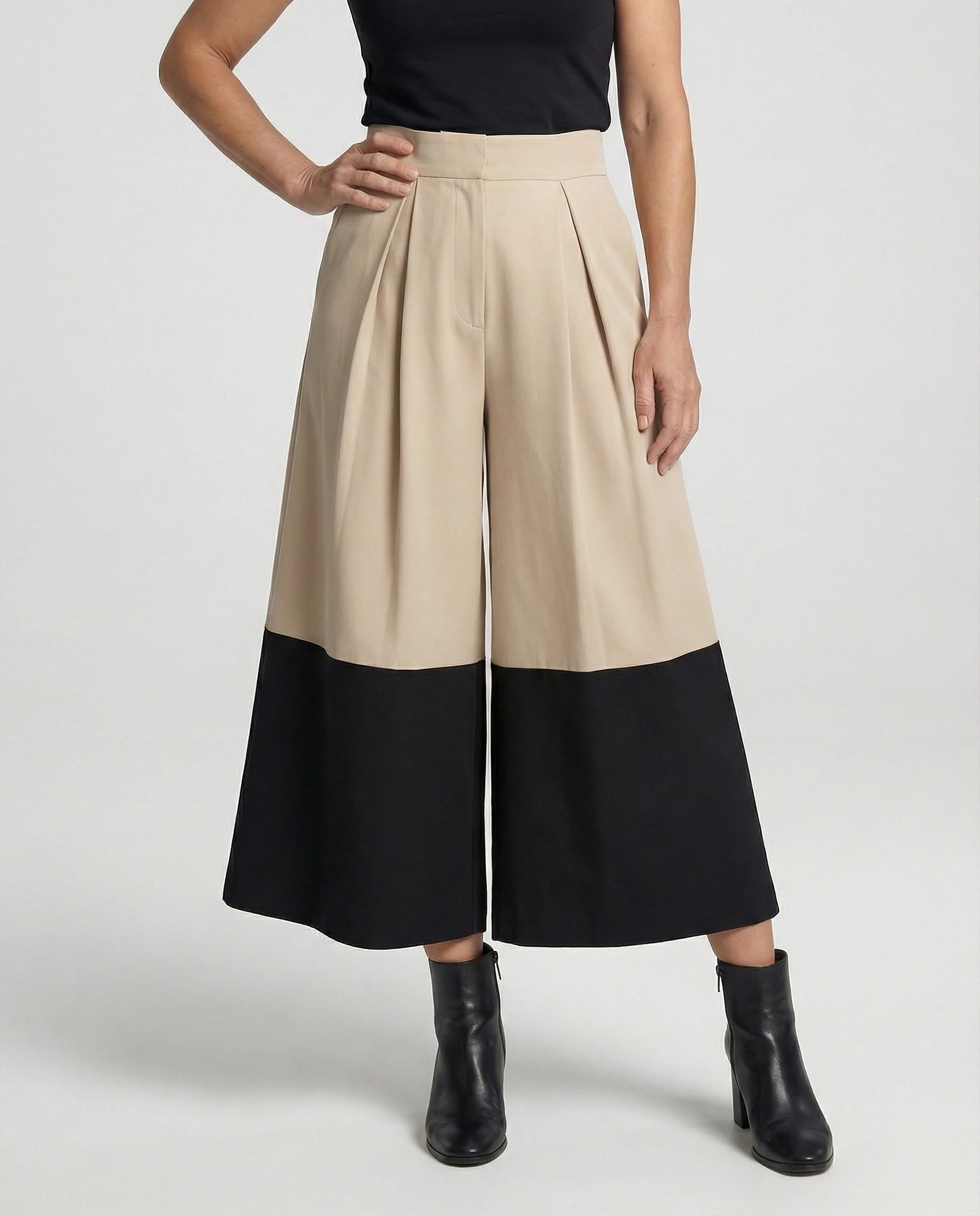 Damen Culotte Hose weit - Image 2