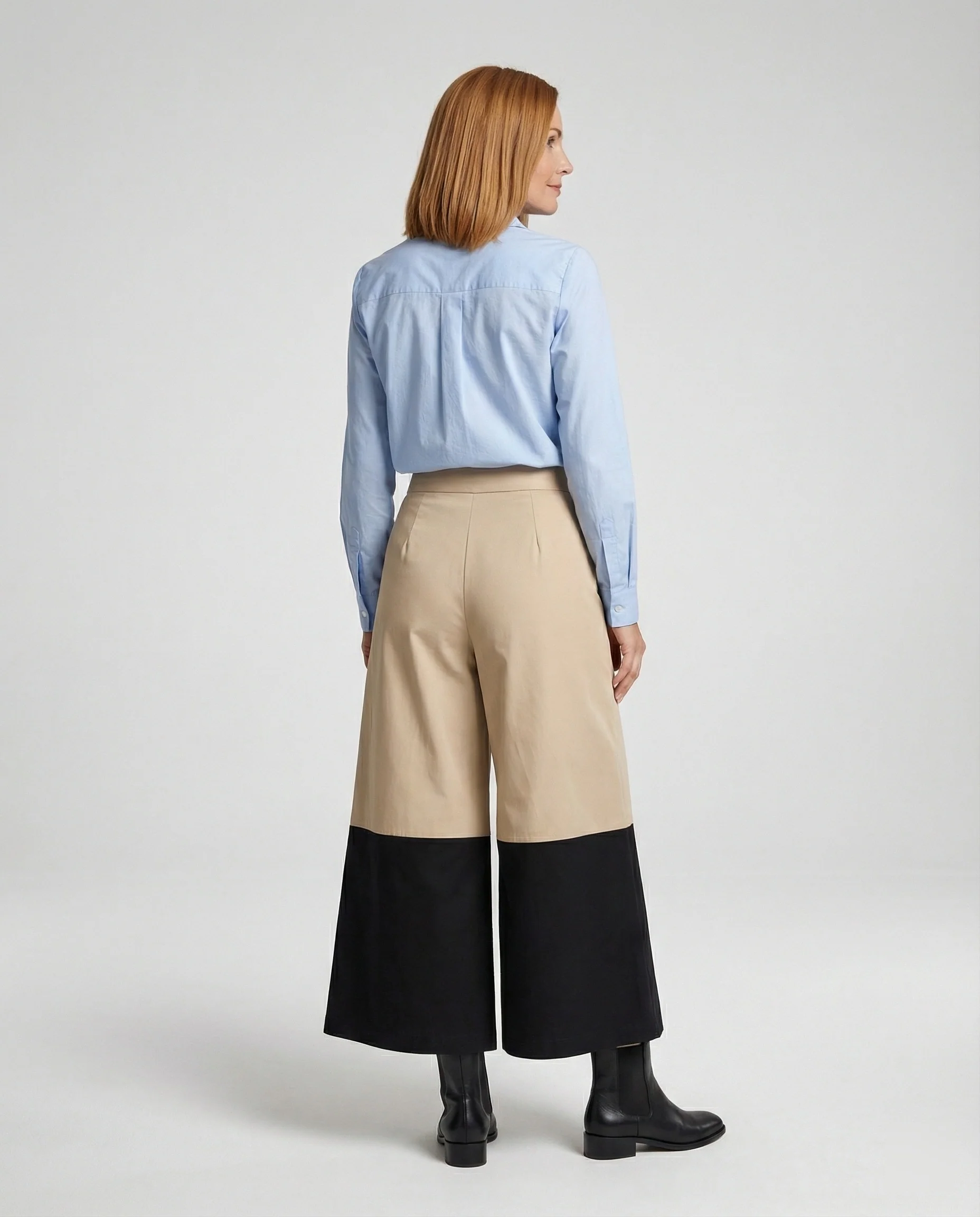 Damen Culotte Hose weit - Image 3