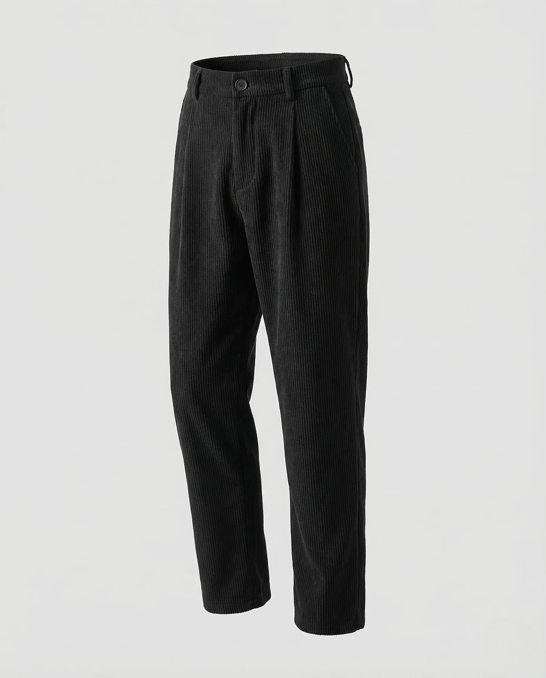 Damen Rippstrick Hose Bundfalten - Image 5