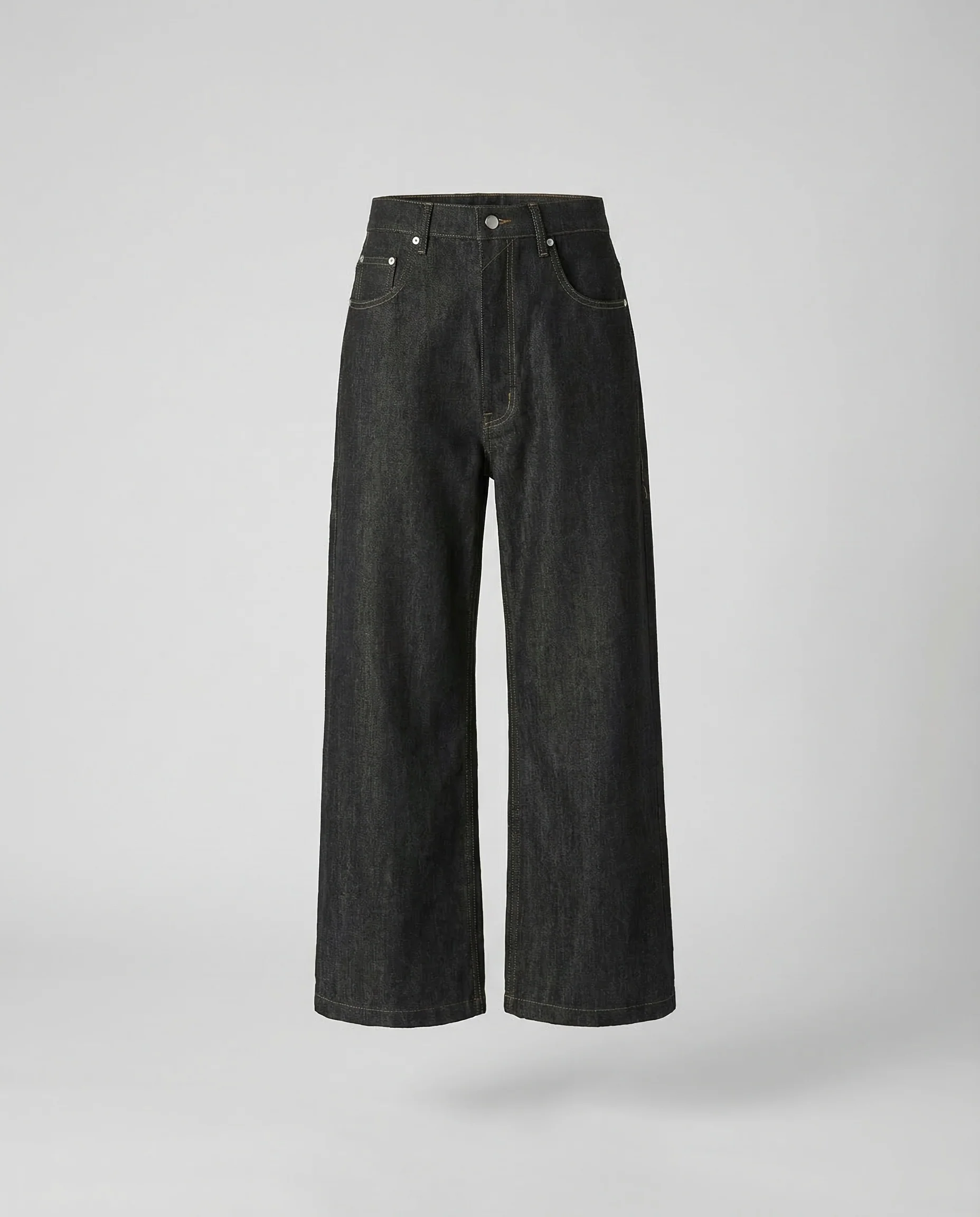 Damen Denim Hose High Waist Gerade - Image 5