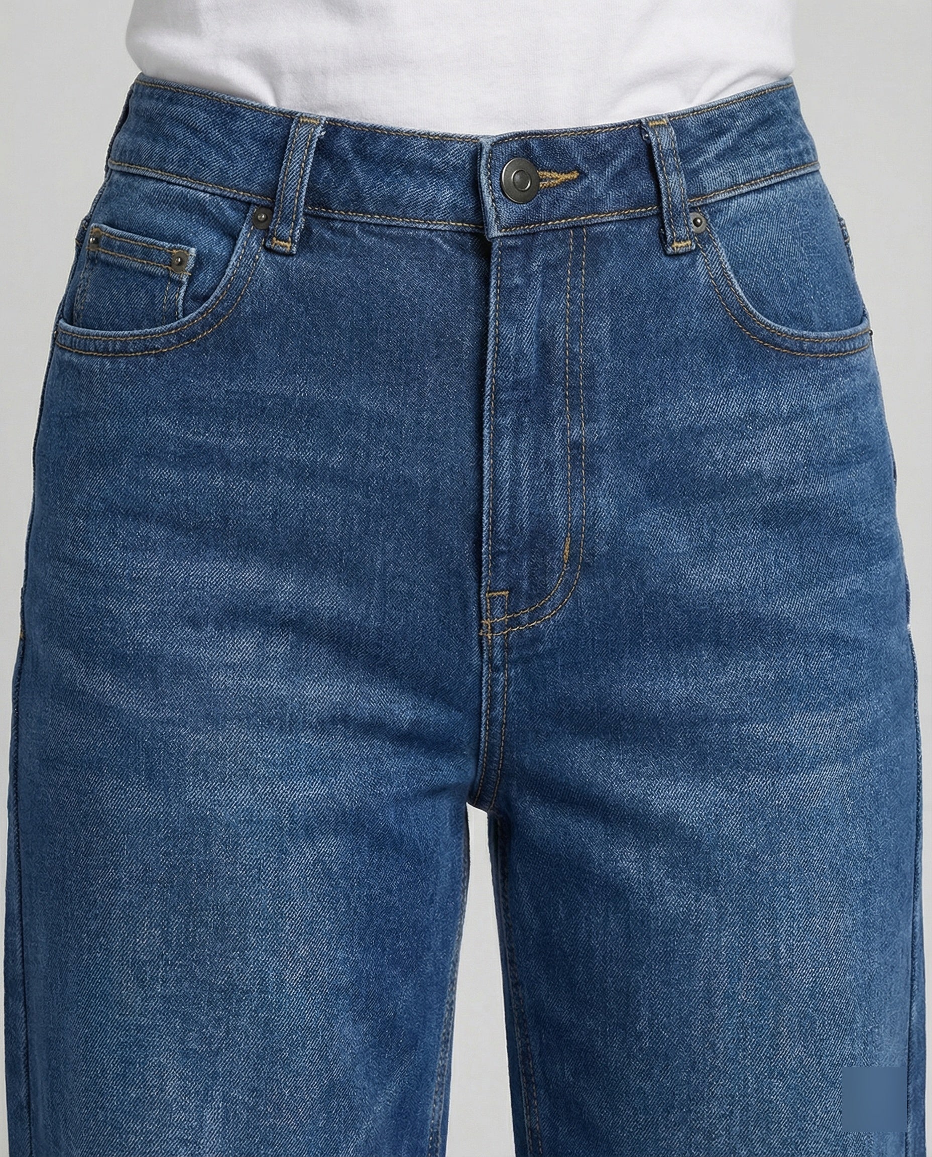 Flared Jeans Damen High Waist - Image 4