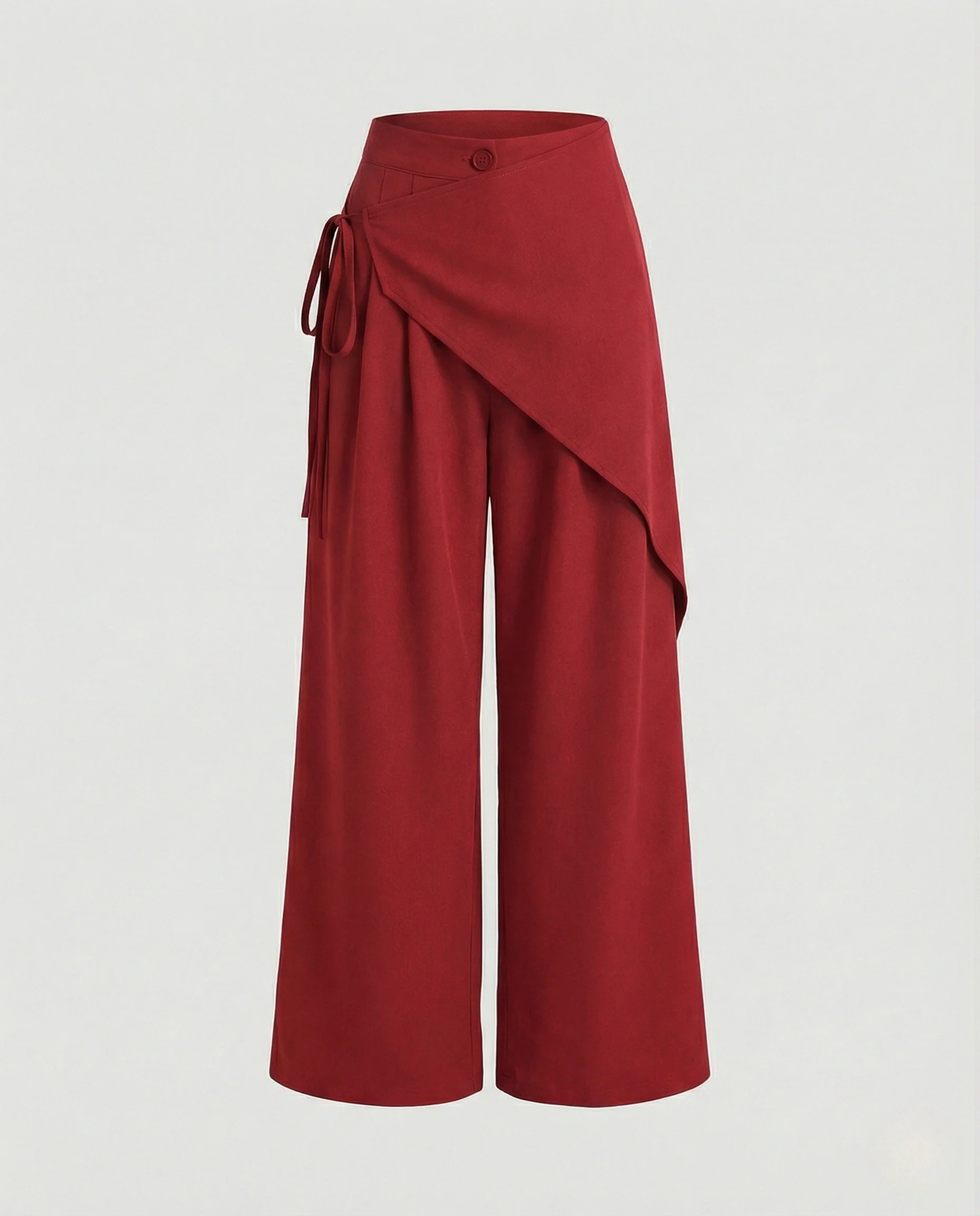 Damen Palazzo Hose Wickeloptik - Image 7