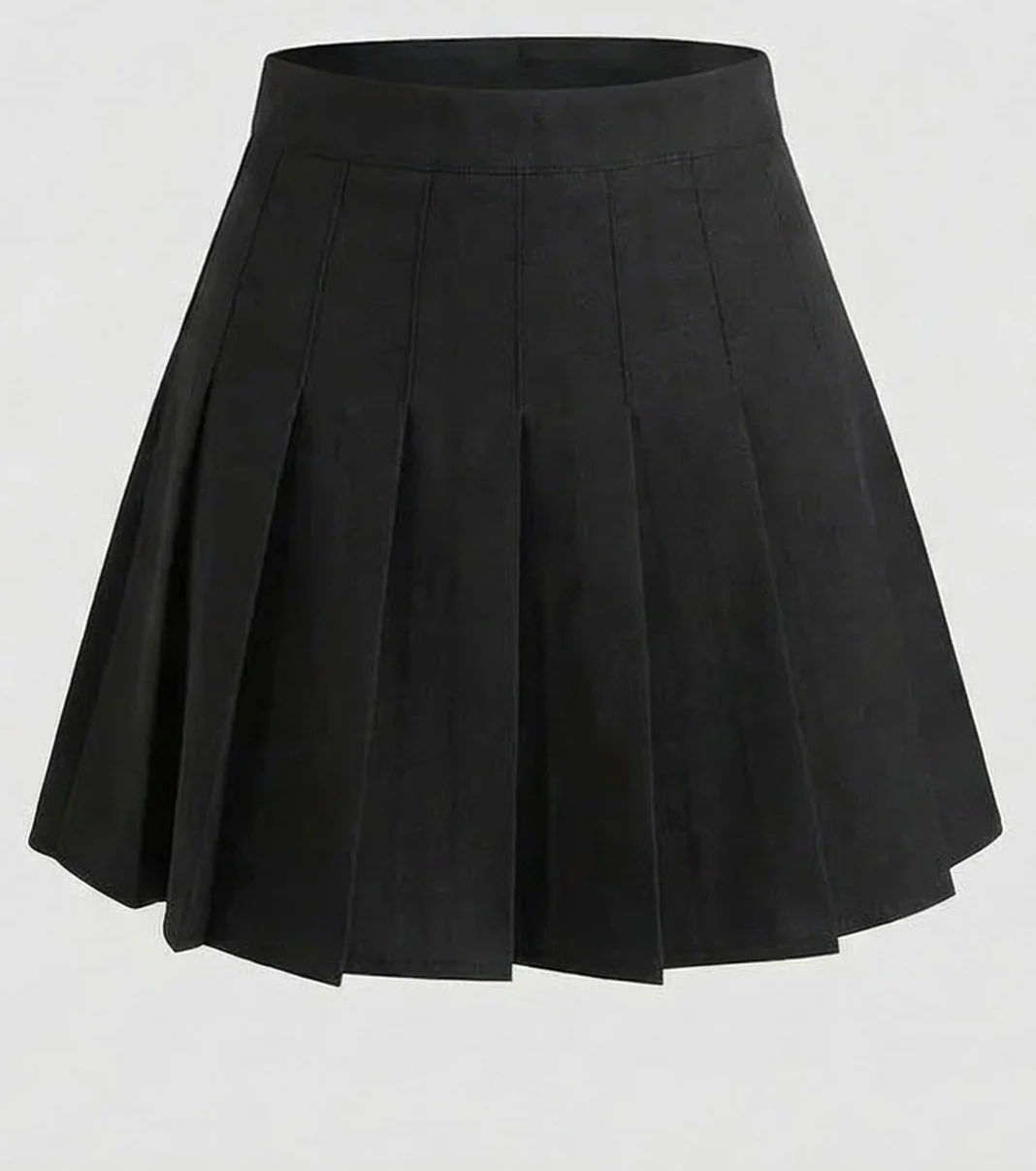 Damen Minirock Plissee High Waist - Image 6