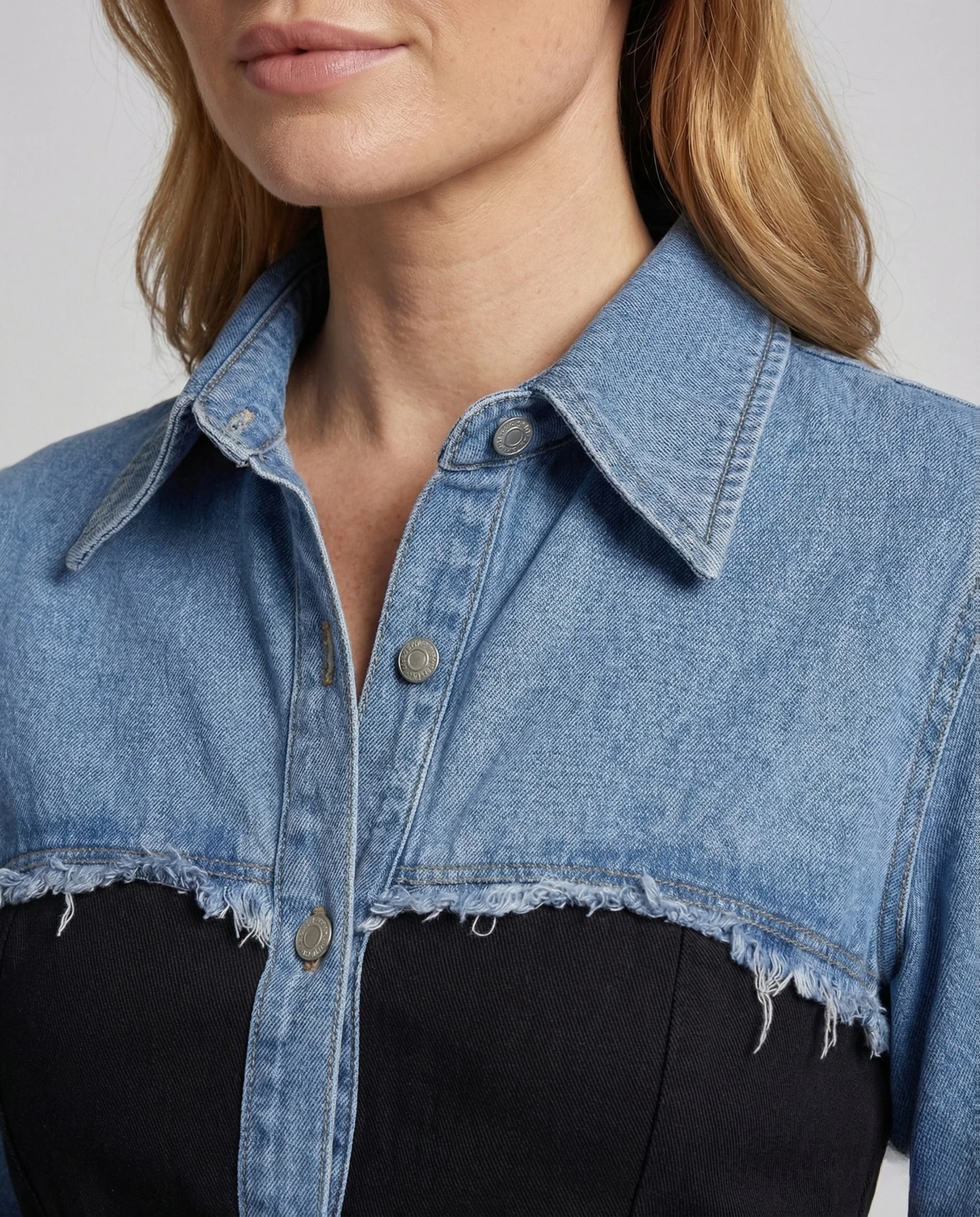 Damen Jeans Set Jacke Jogginghose - Image 2