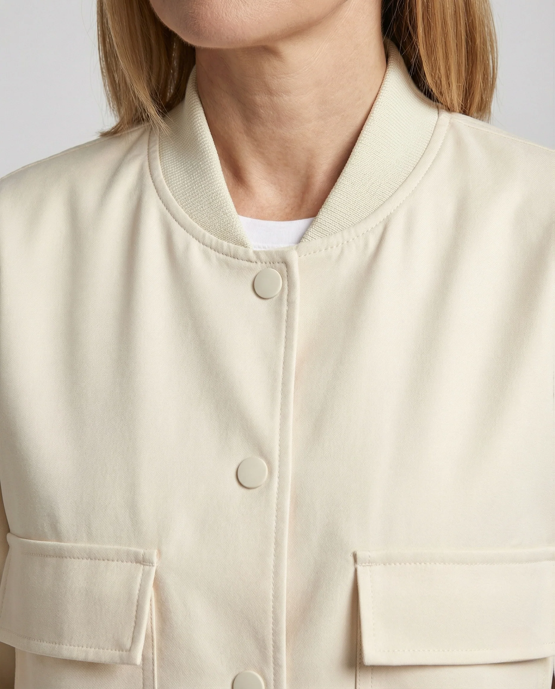 Freizeitkleidung Damen Bomberjacke Kurz - Image 3