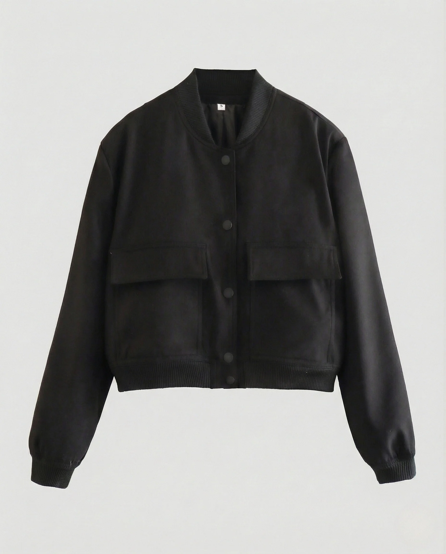 Freizeitkleidung Damen Bomberjacke Kurz - Image 6