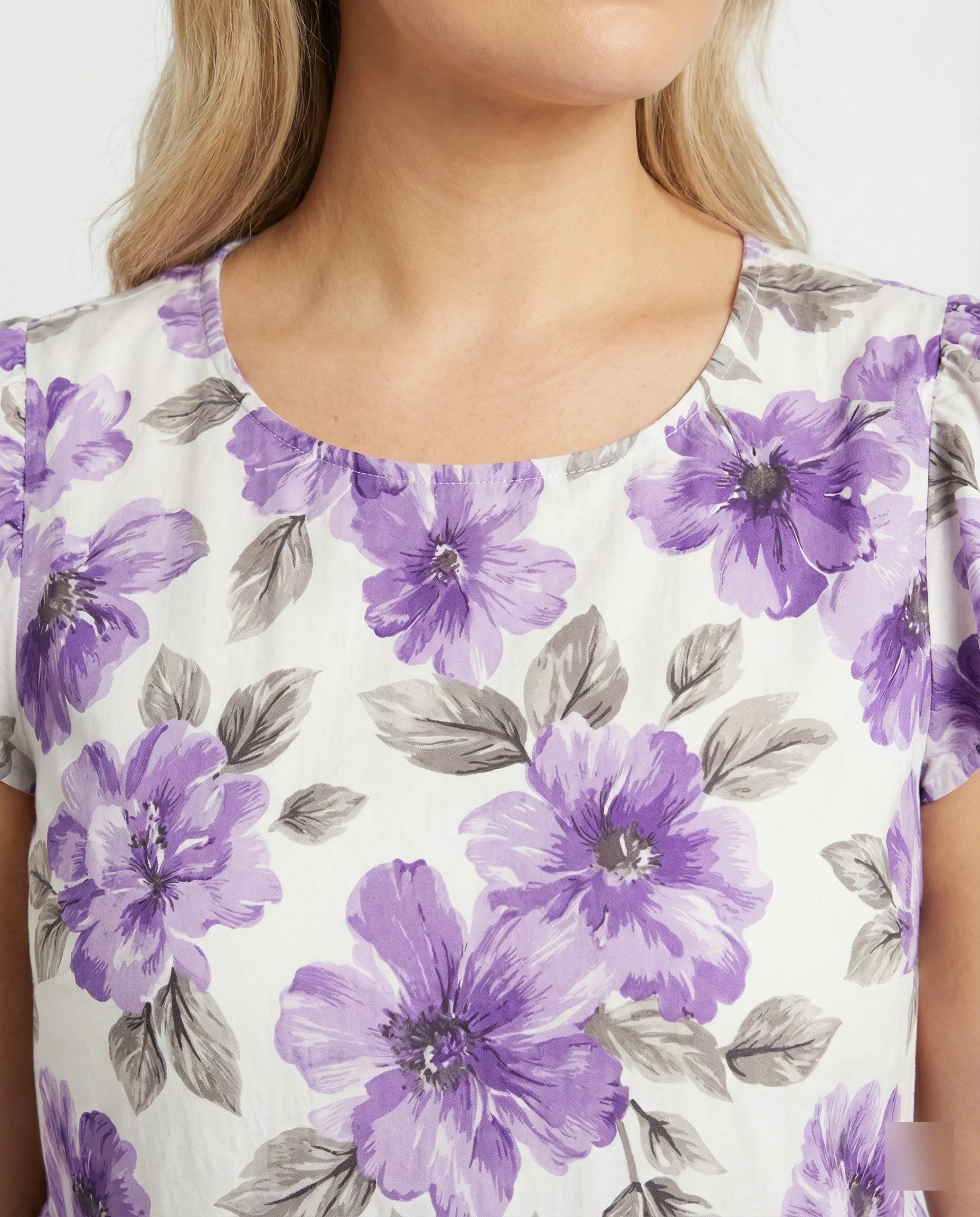 Damen Sommerkleid knielang mit Volant - Image 7