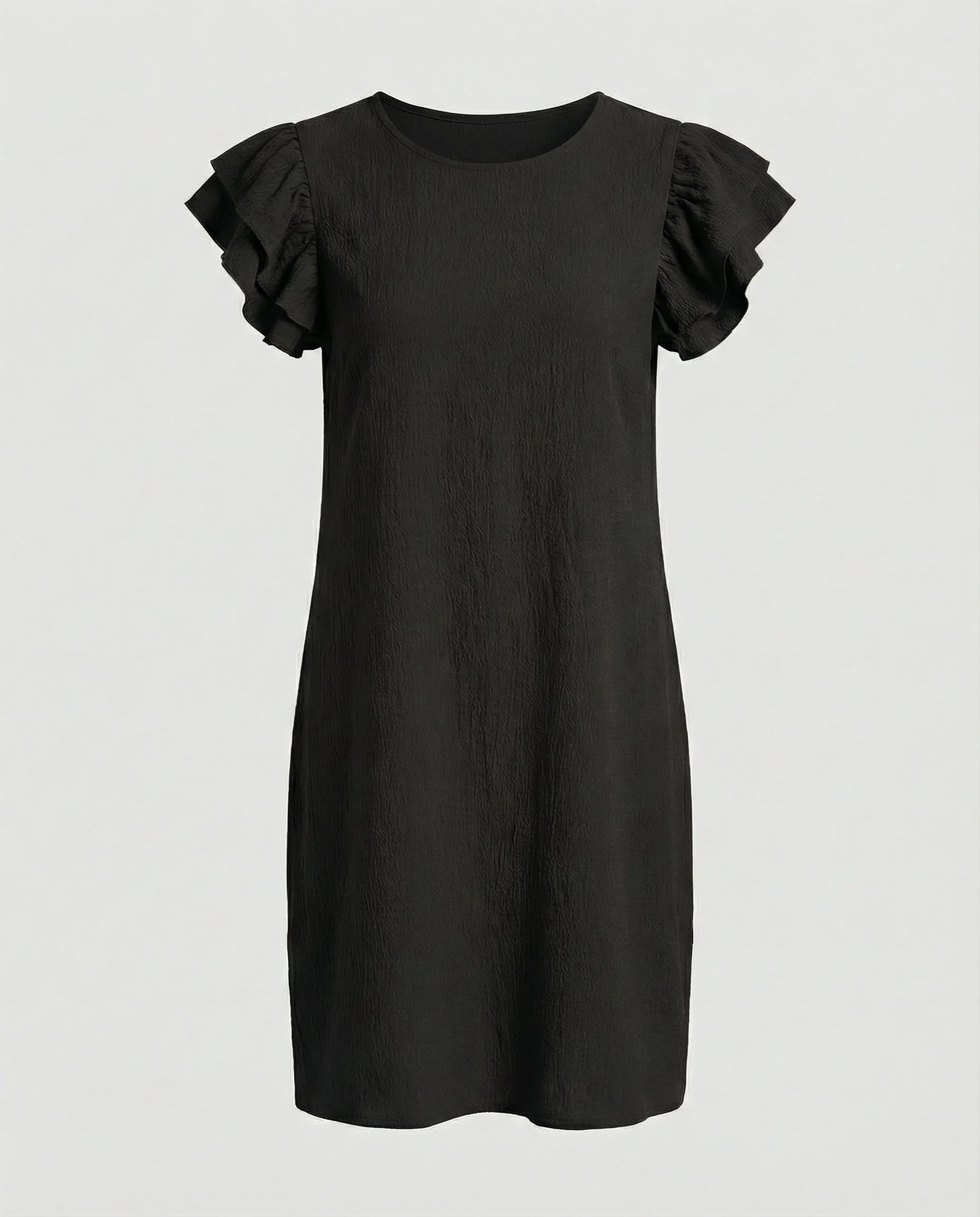 Damen Sommerkleid knielang Volant - Image 13