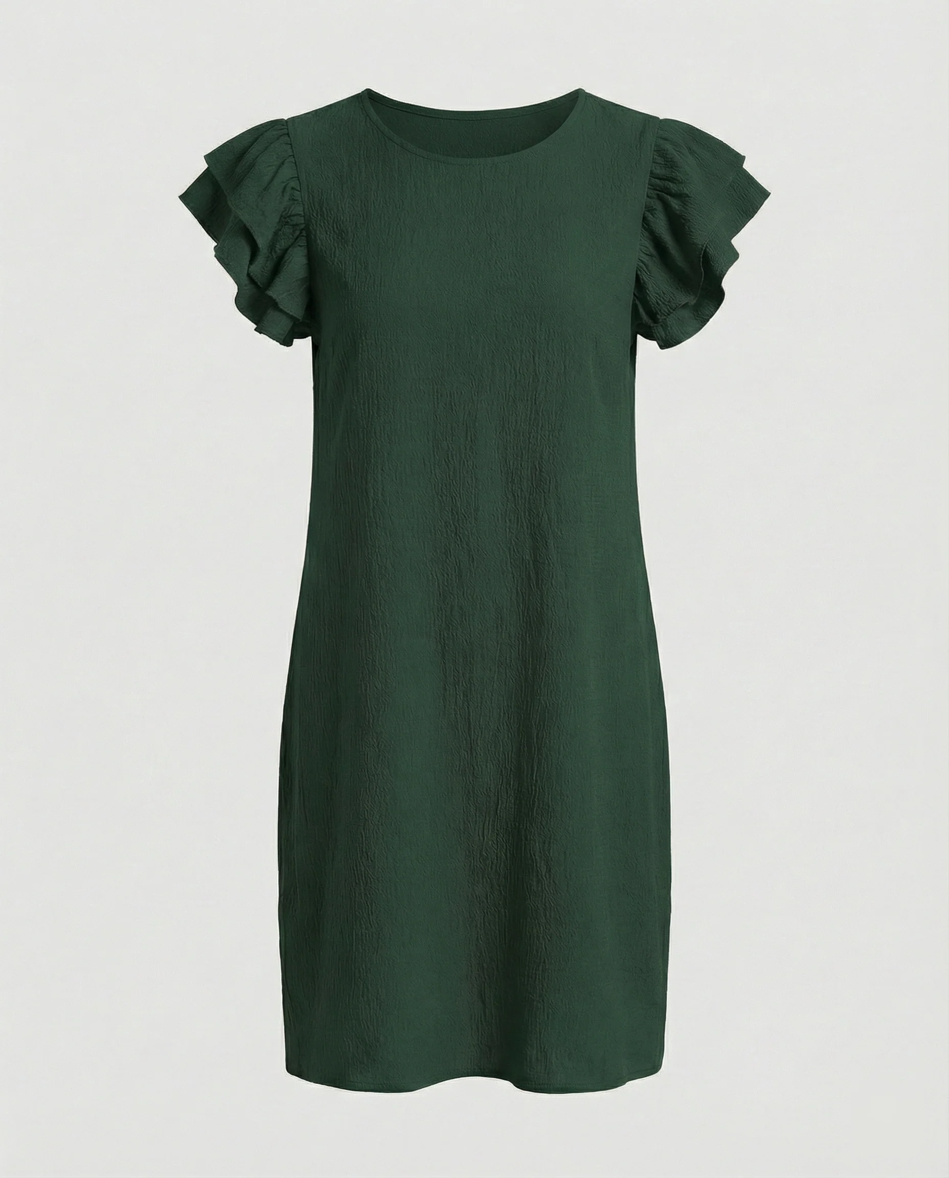 Damen Sommerkleid knielang Volant - Image 6
