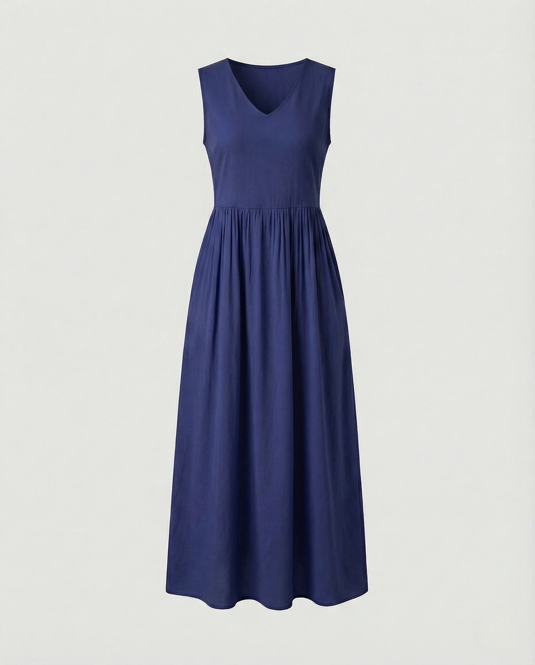 Damen Knöchellanges Freizeitkleid mit Taschen - Image 12
