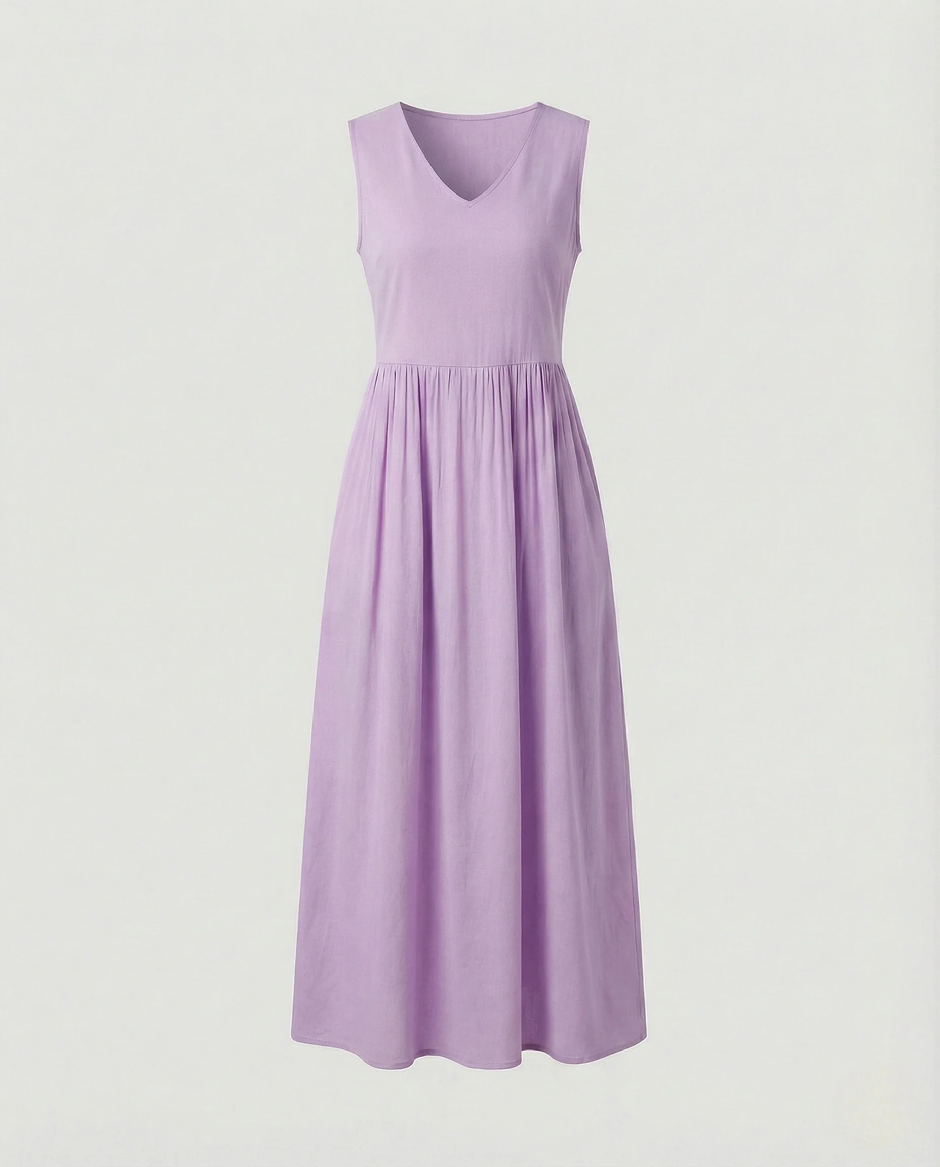 Damen Knöchellanges Freizeitkleid mit Taschen - Image 14