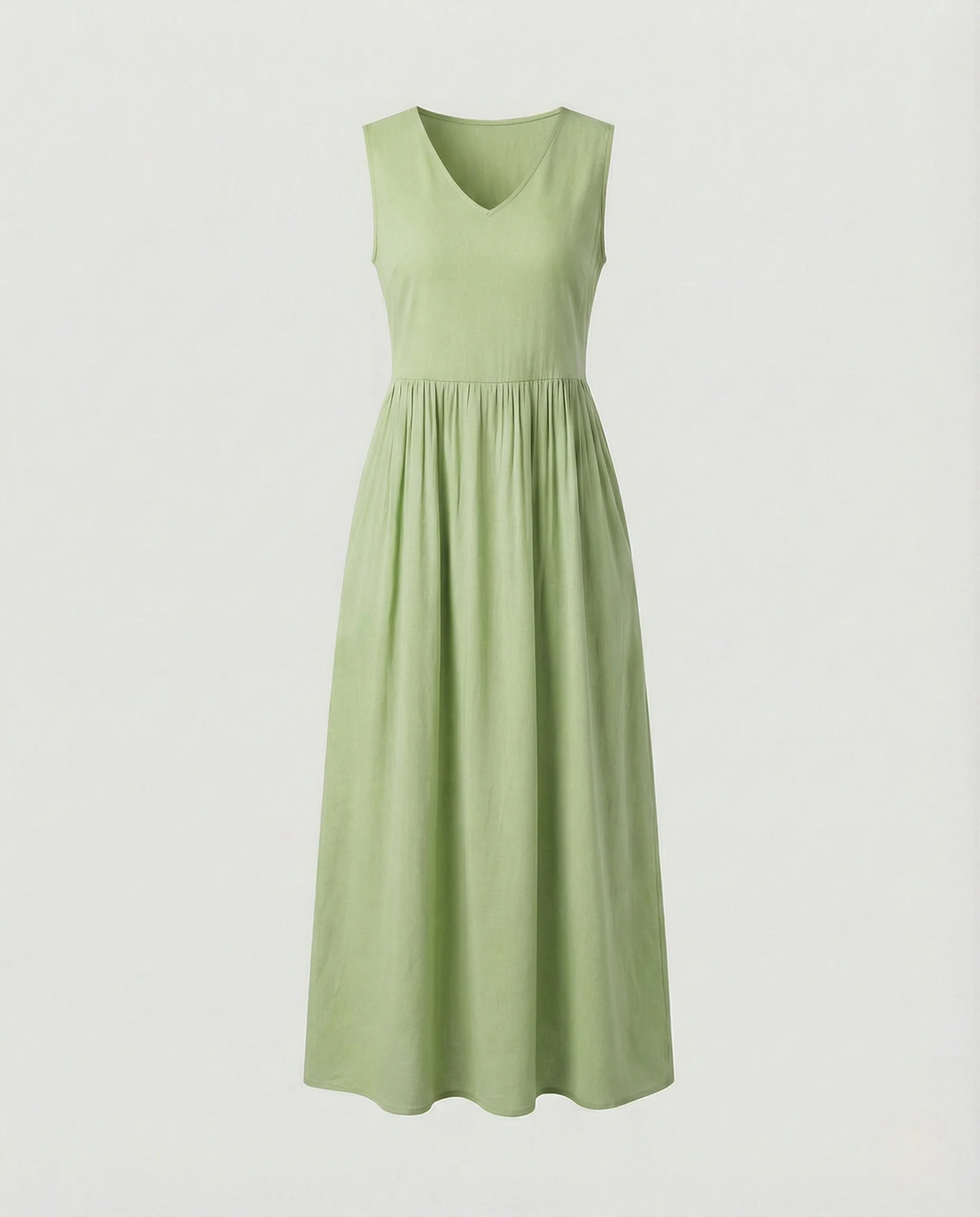 Damen Knöchellanges Freizeitkleid mit Taschen - Image 16