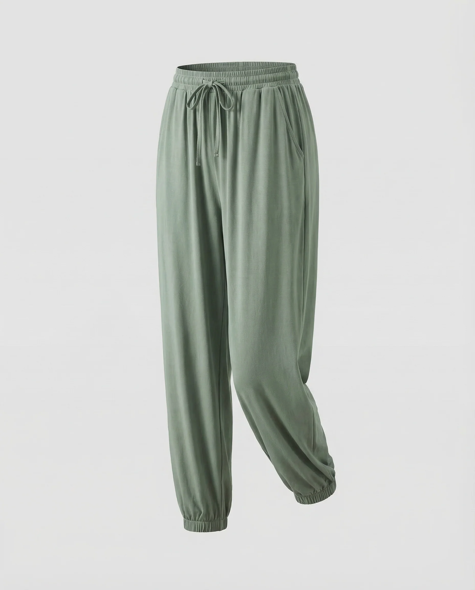 Damen Viskose Jogger Tunnelzug - Image 5