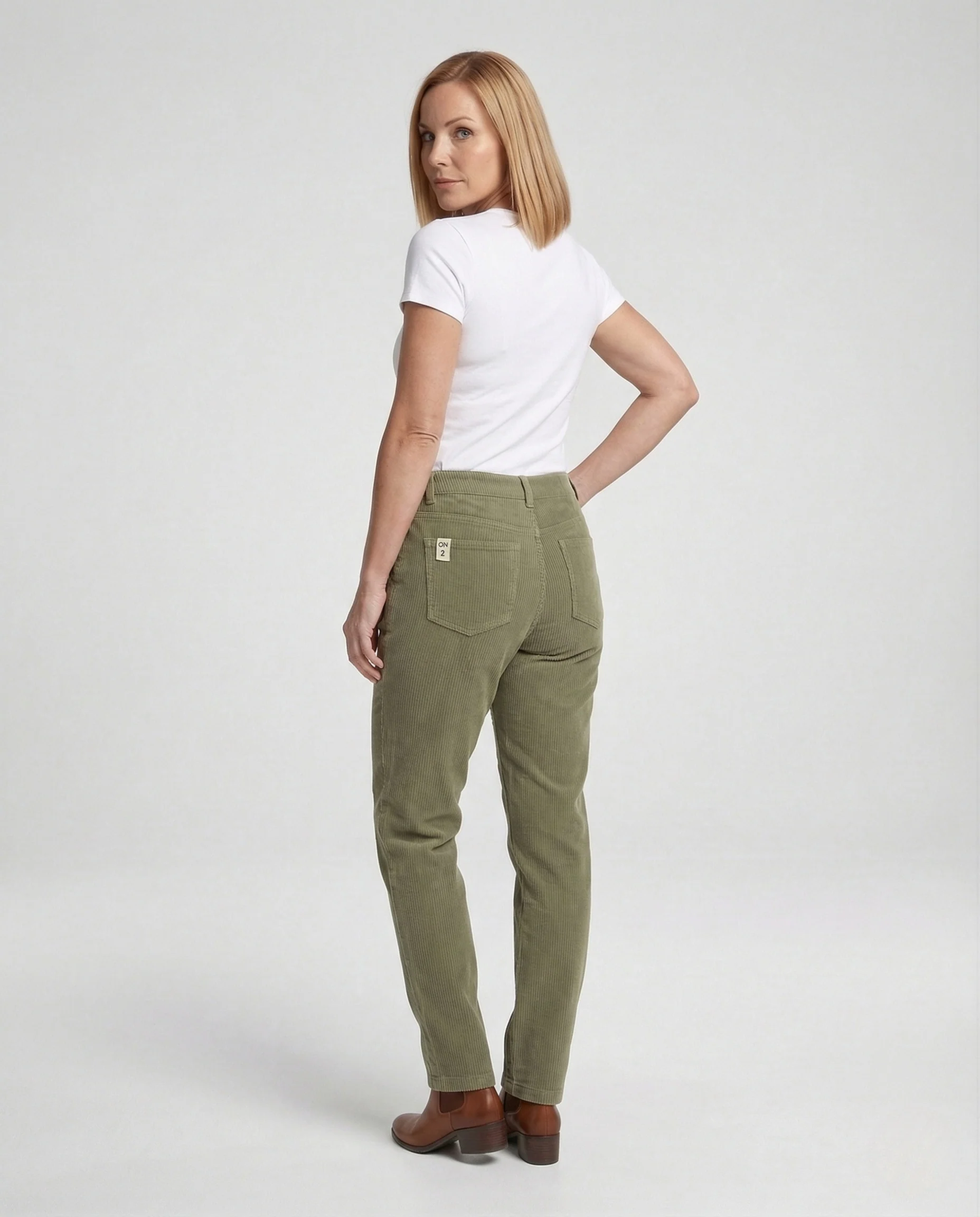 Damen Cord Chino Konisch - Image 4