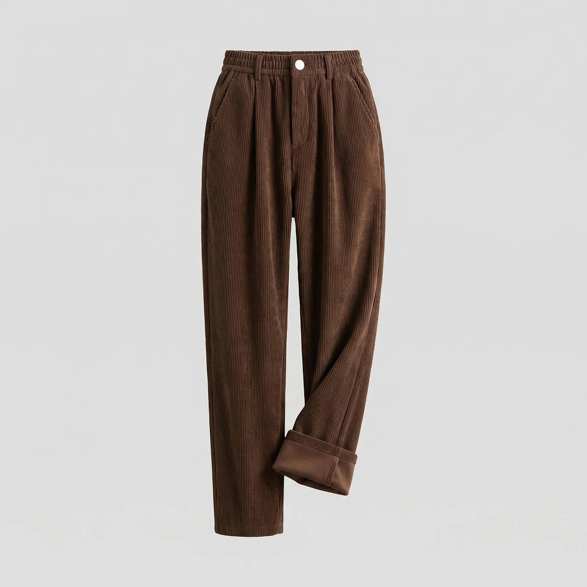 Damen Cordhose Thermofutter Elastikbund - Image 7