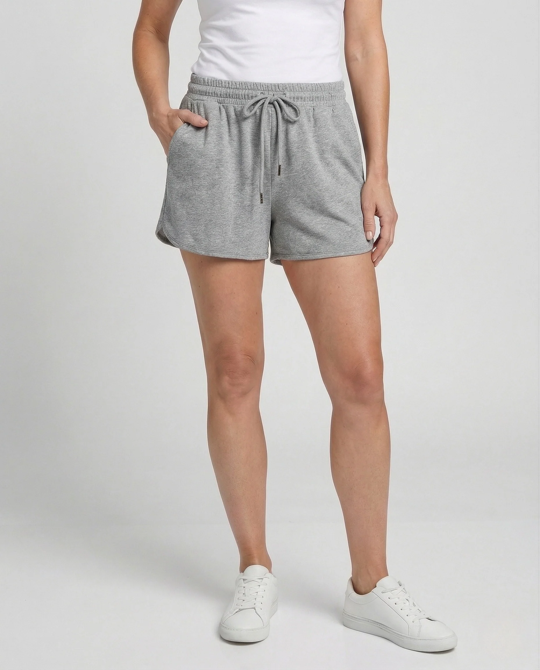 Damen Freizeit Shorts mit Elastikbund & Tunnelzug - Image 2