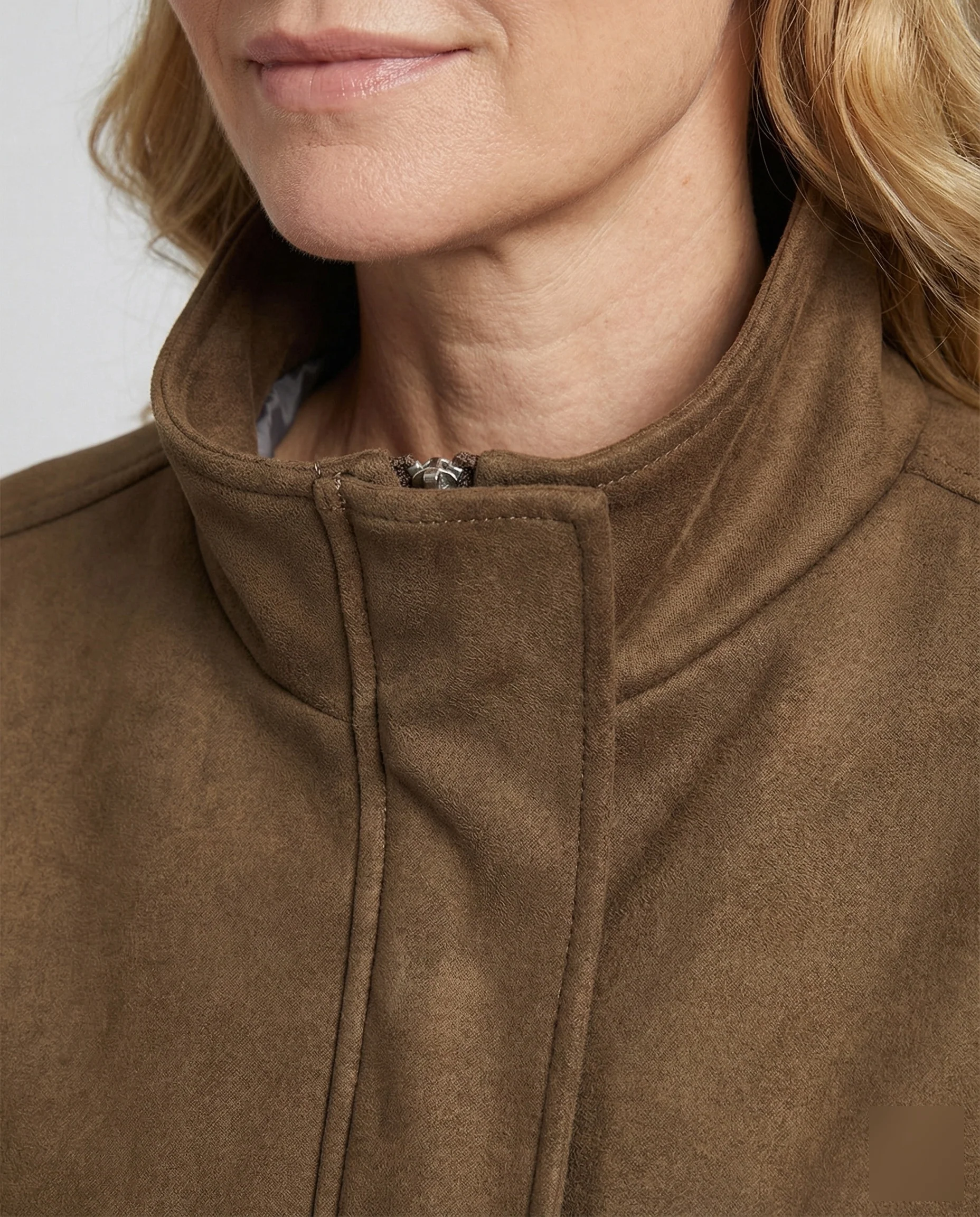 Freizeitkleidung Damen Utility Jacke Kurz - Image 3