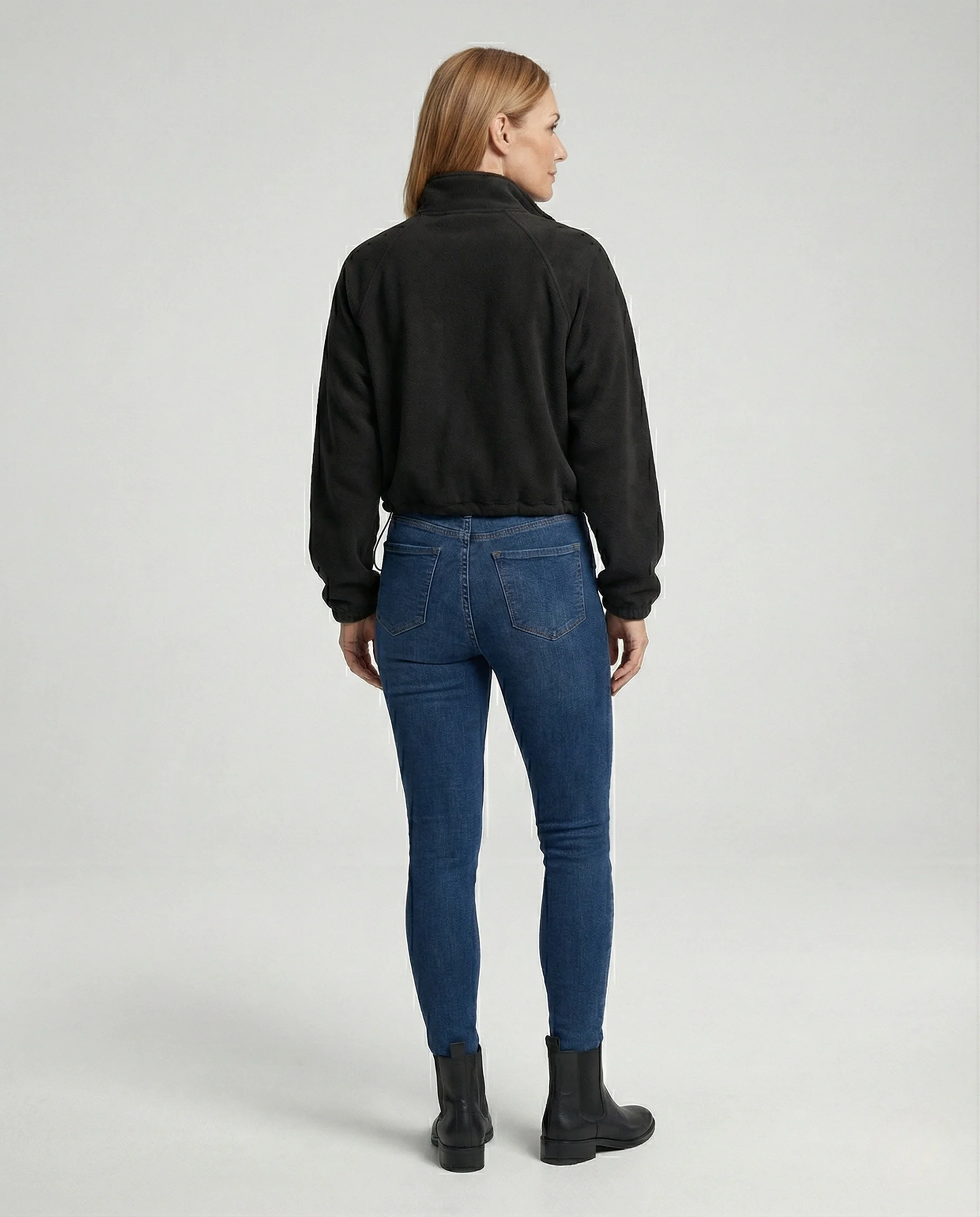 Freizeitkleidung Damen Fleece Sweatshirt - Image 3