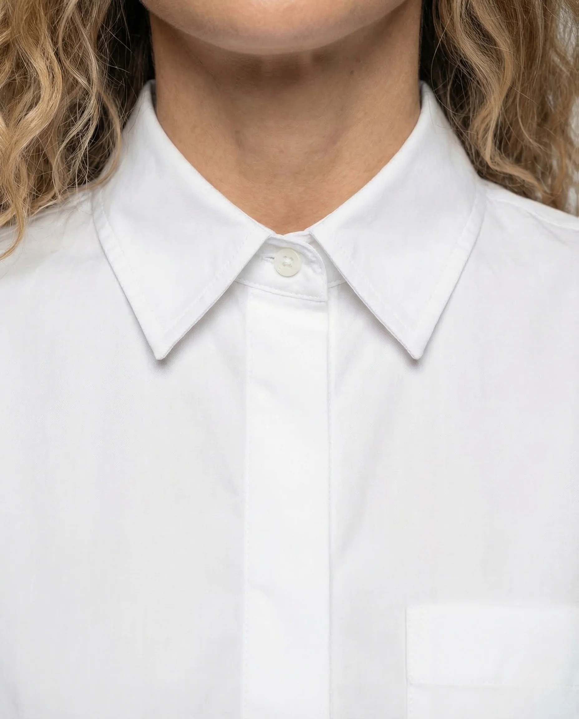 Damen Hemd Kurz Tailliert - Image 3