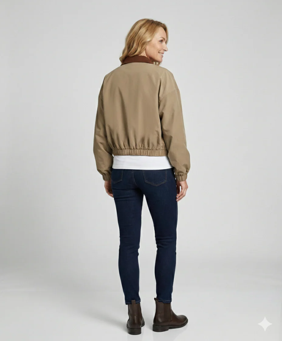 Freizeitkleidung Damen Blousonjacke Kurz - Image 3