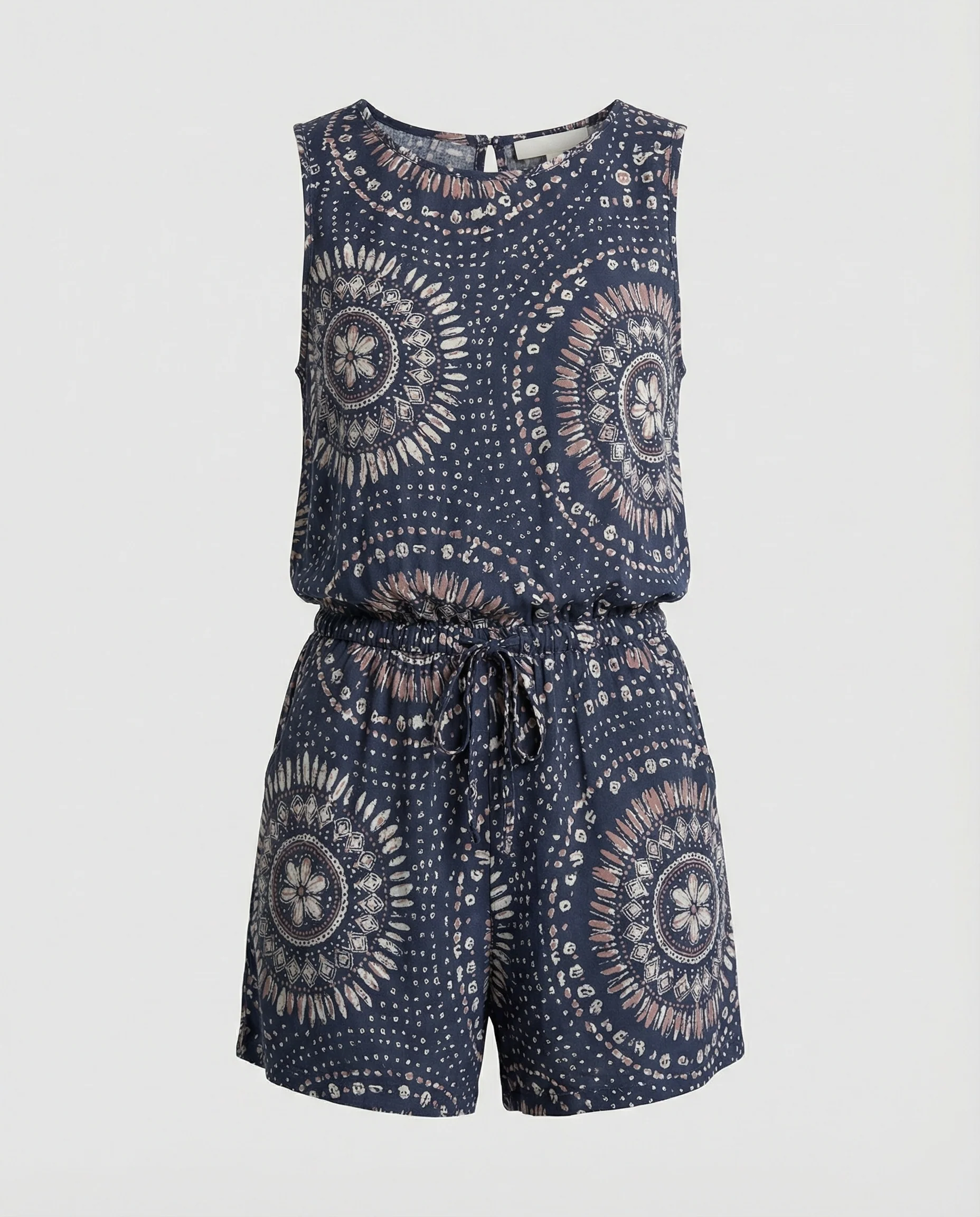Kurzoverall Mit Ethno Muster Damen - Image 6