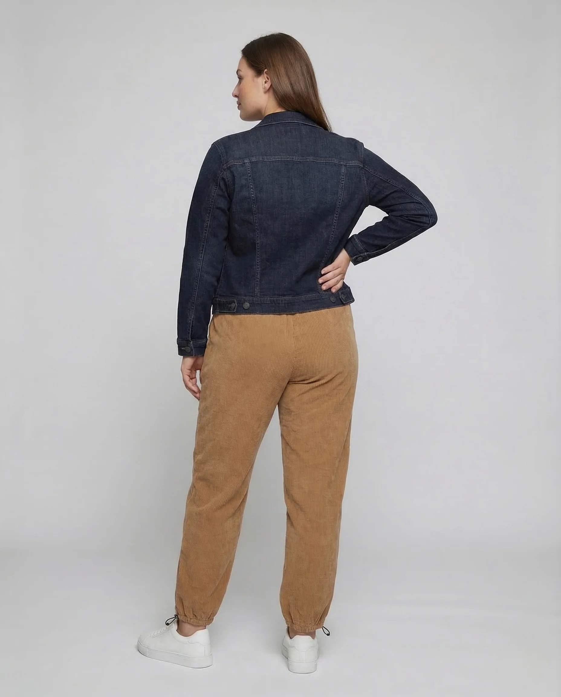 Damen Cordhose Fleece Gefüttert - Image 3