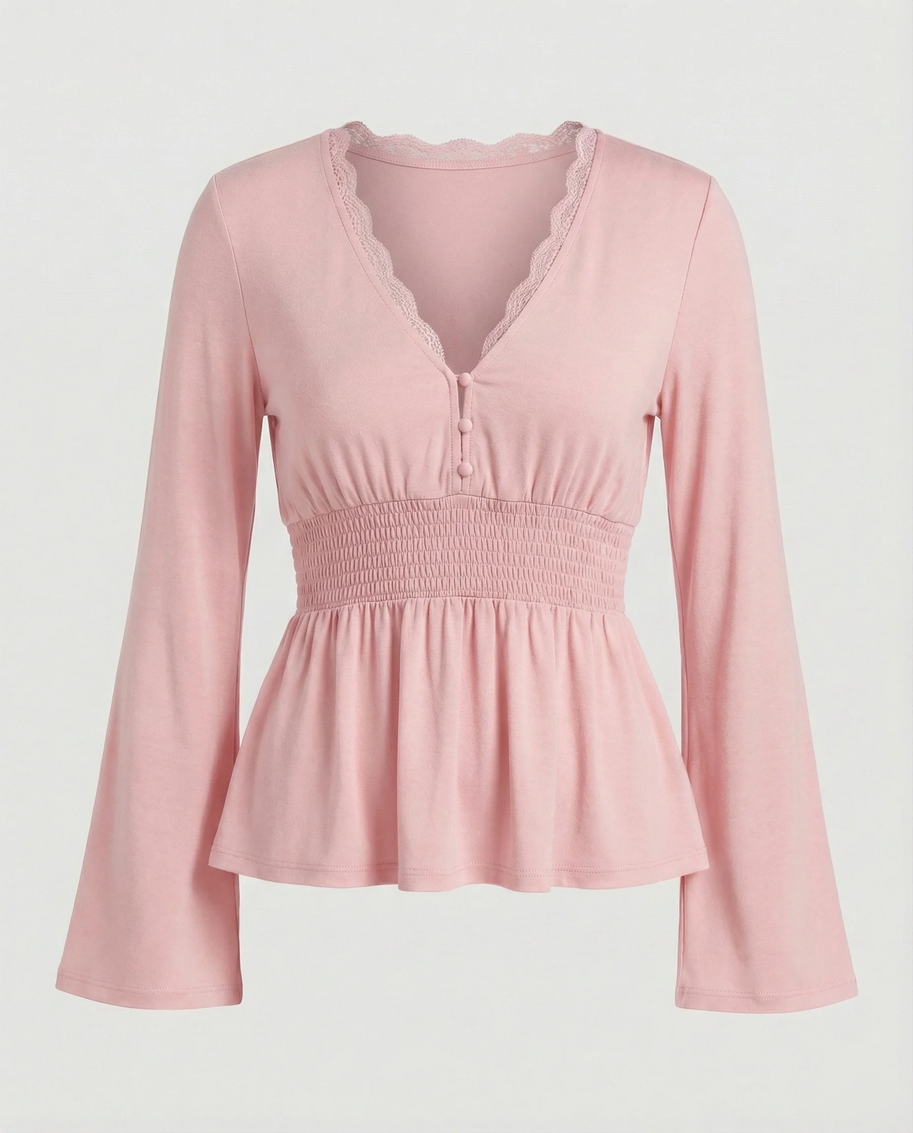 Tunika Damen Langarm Boho - Image 6
